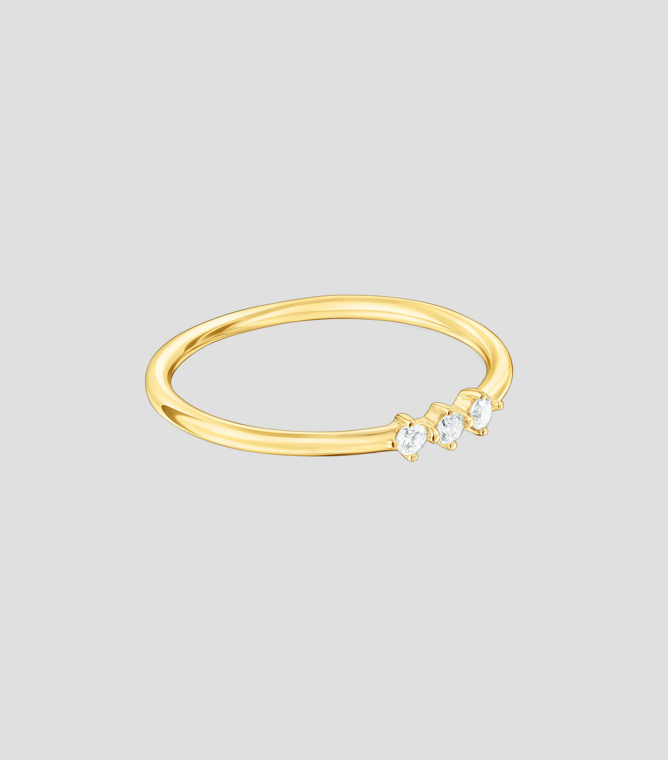 Anillo en oro amarillo de 18 Kilates Les Classiques con diamantes Mujer