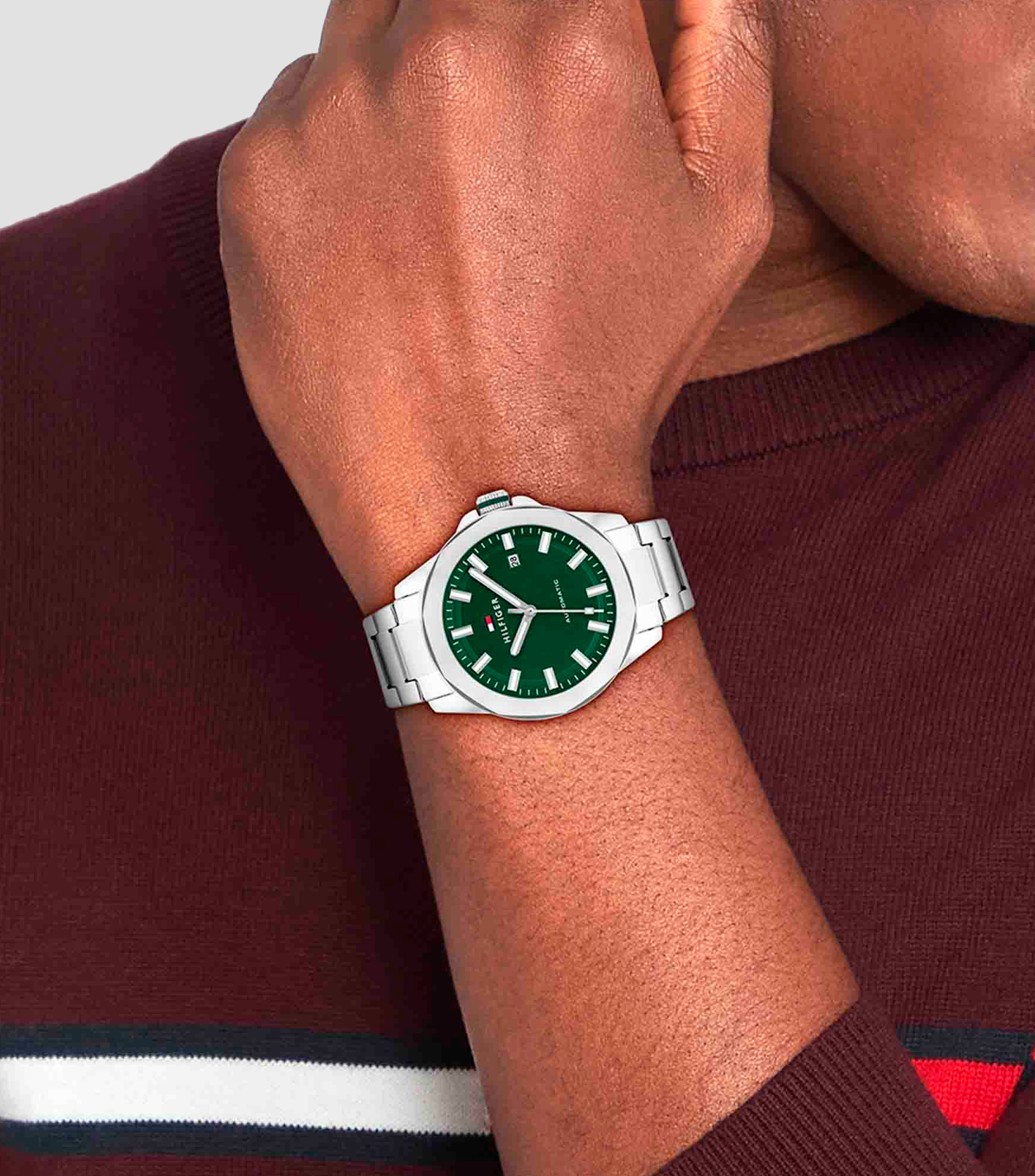 Reloj para Hombre, Casual, Plateado