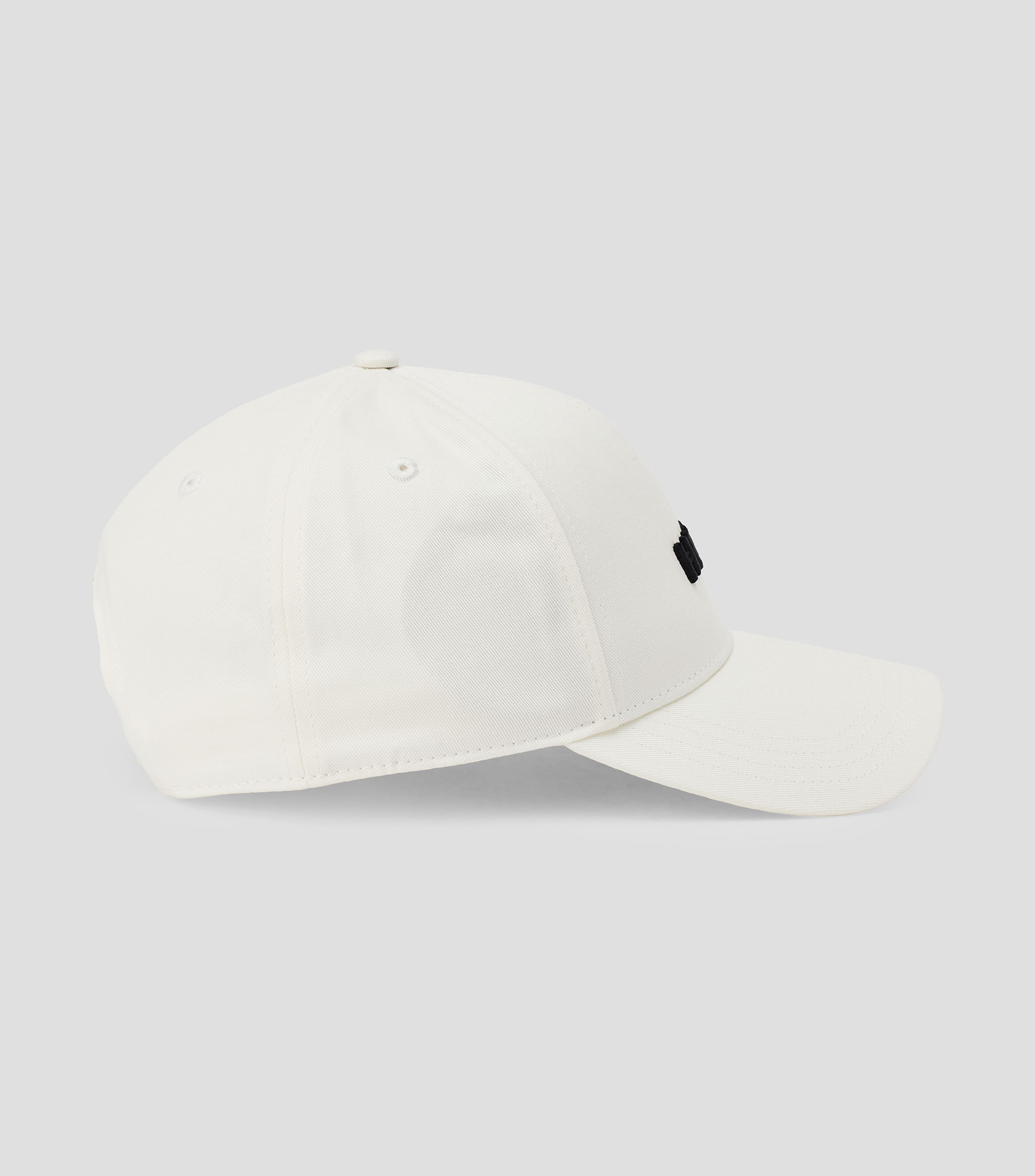 Gorra con logo blanca Hombre