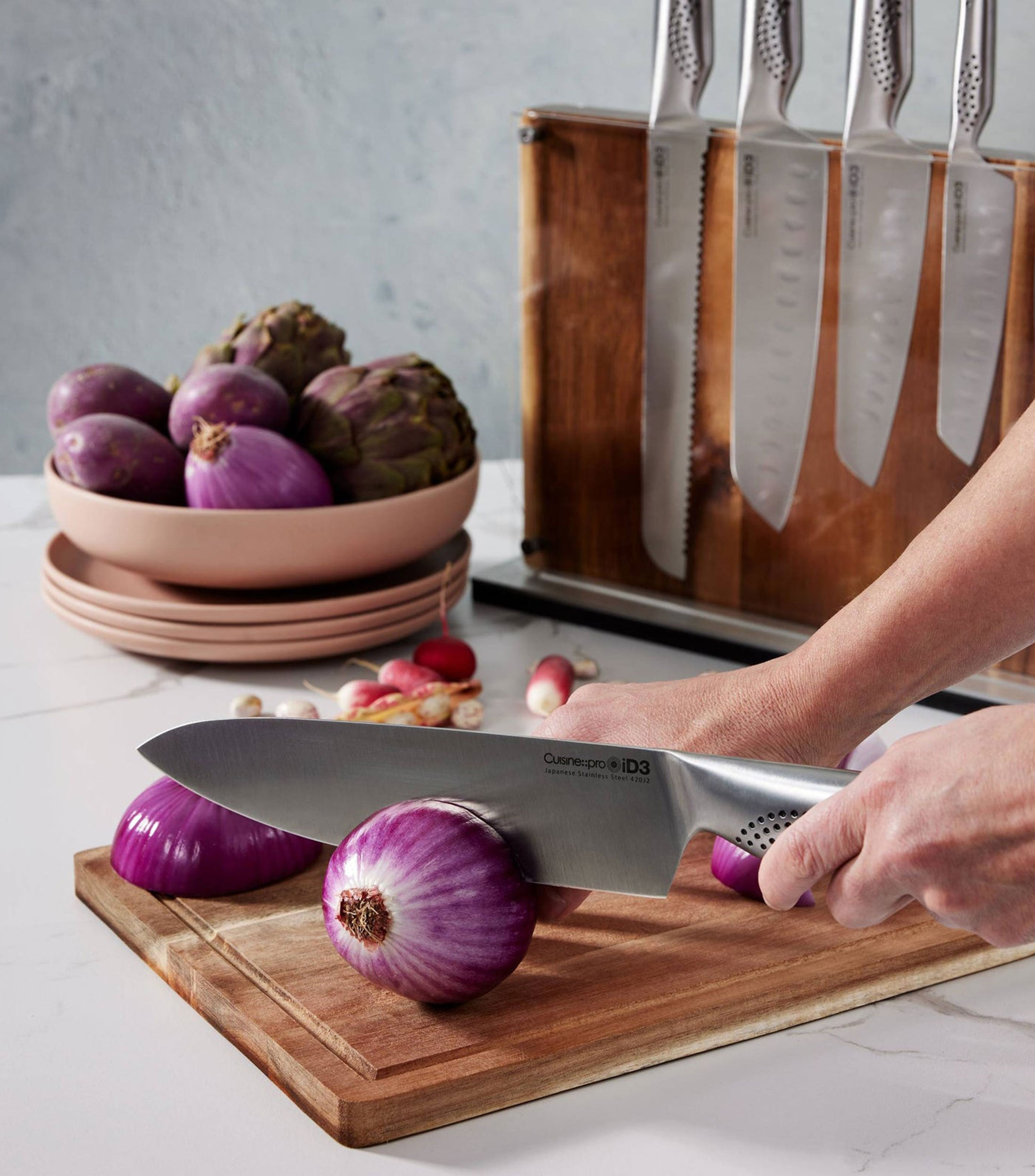 Cuchillo de chef ID3 en acero inoxidable