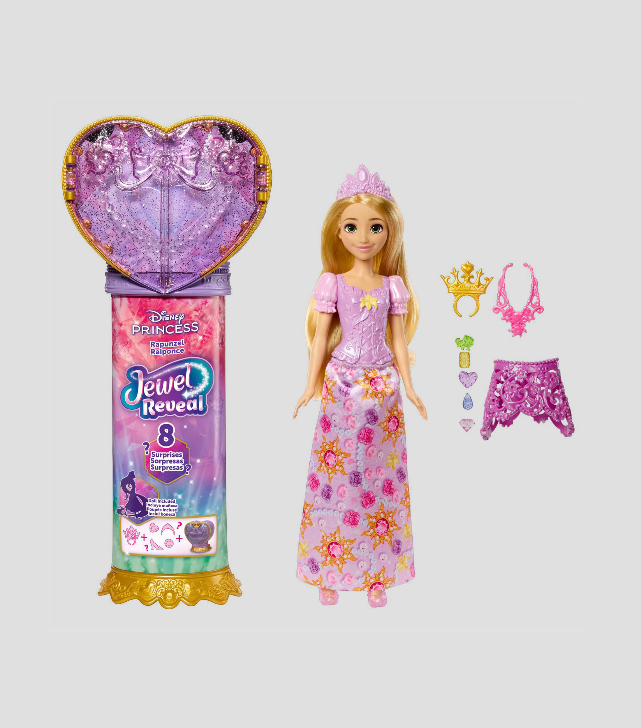 Muñeca Jewel Reveal Rapunzel