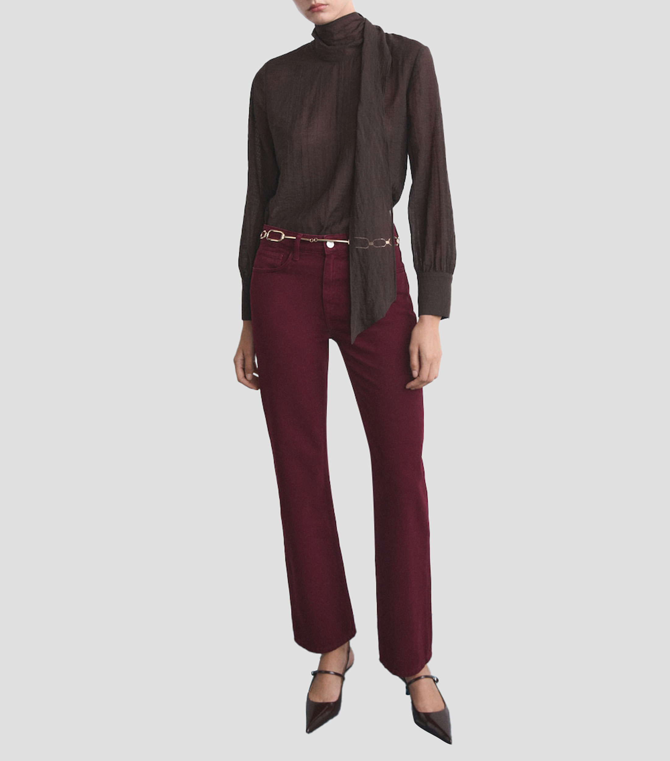 Jeans Recto Mujer