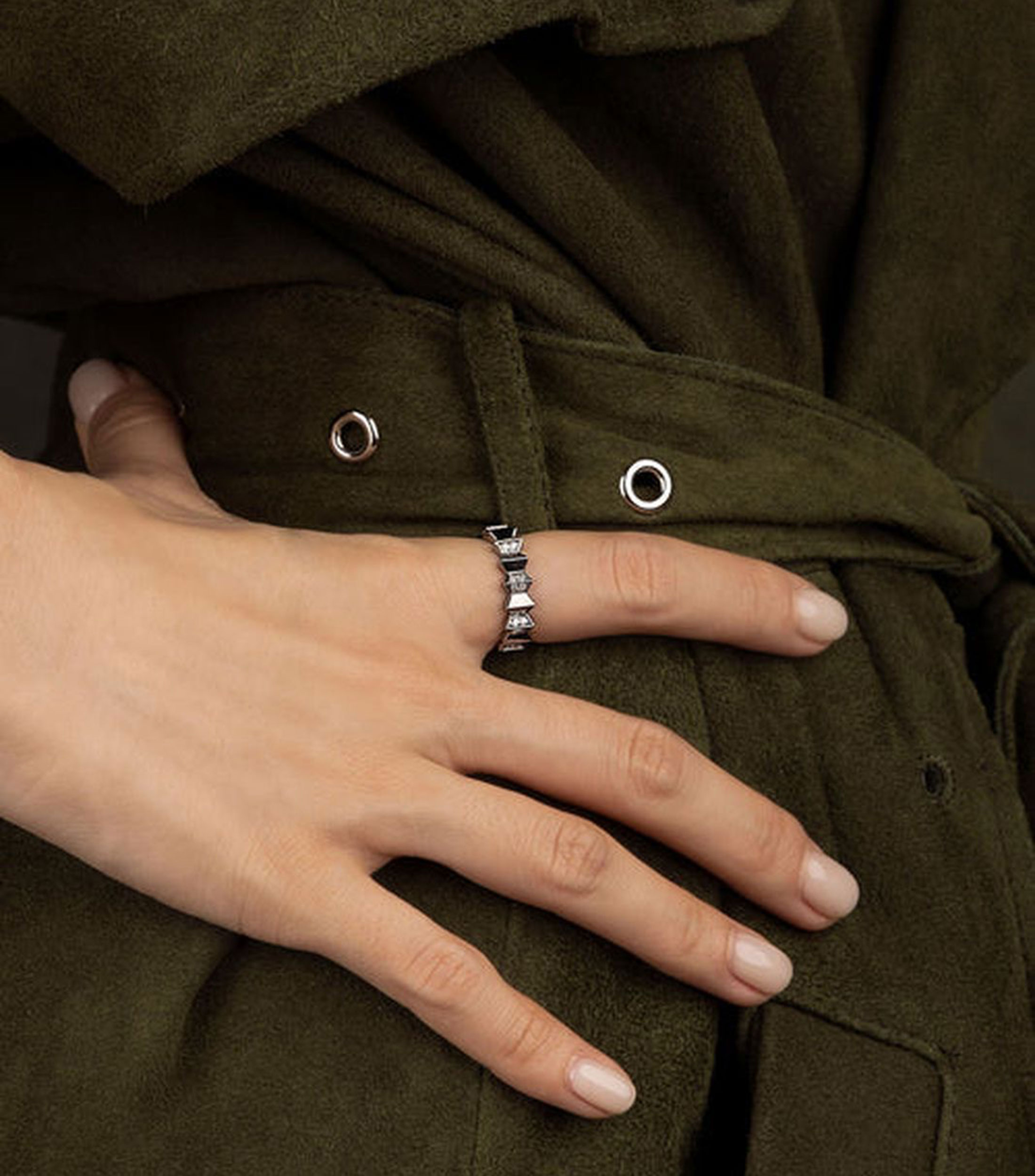 Anillo Automne con circonita Mujer