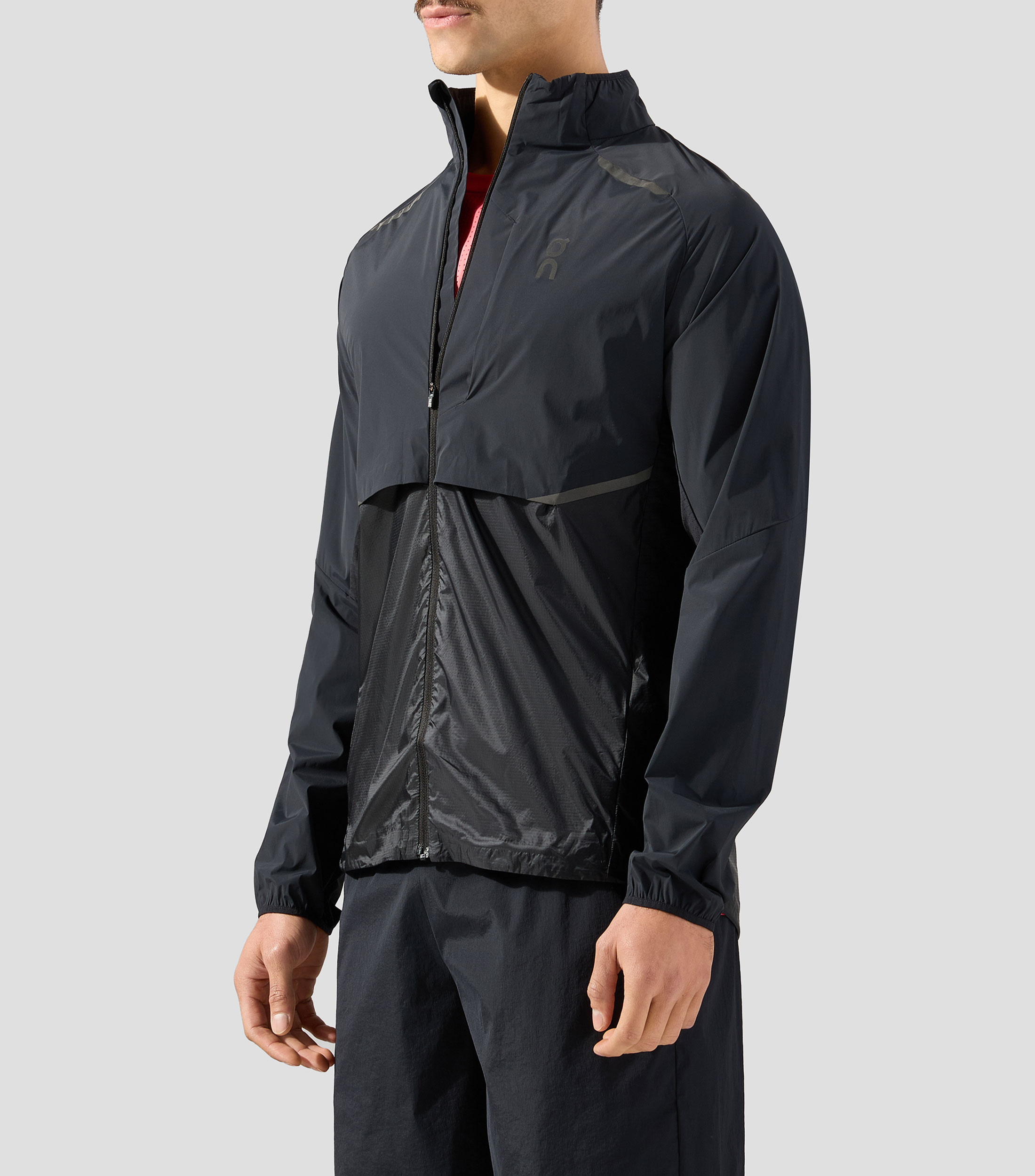 Chamarra para correr Weather Hombre