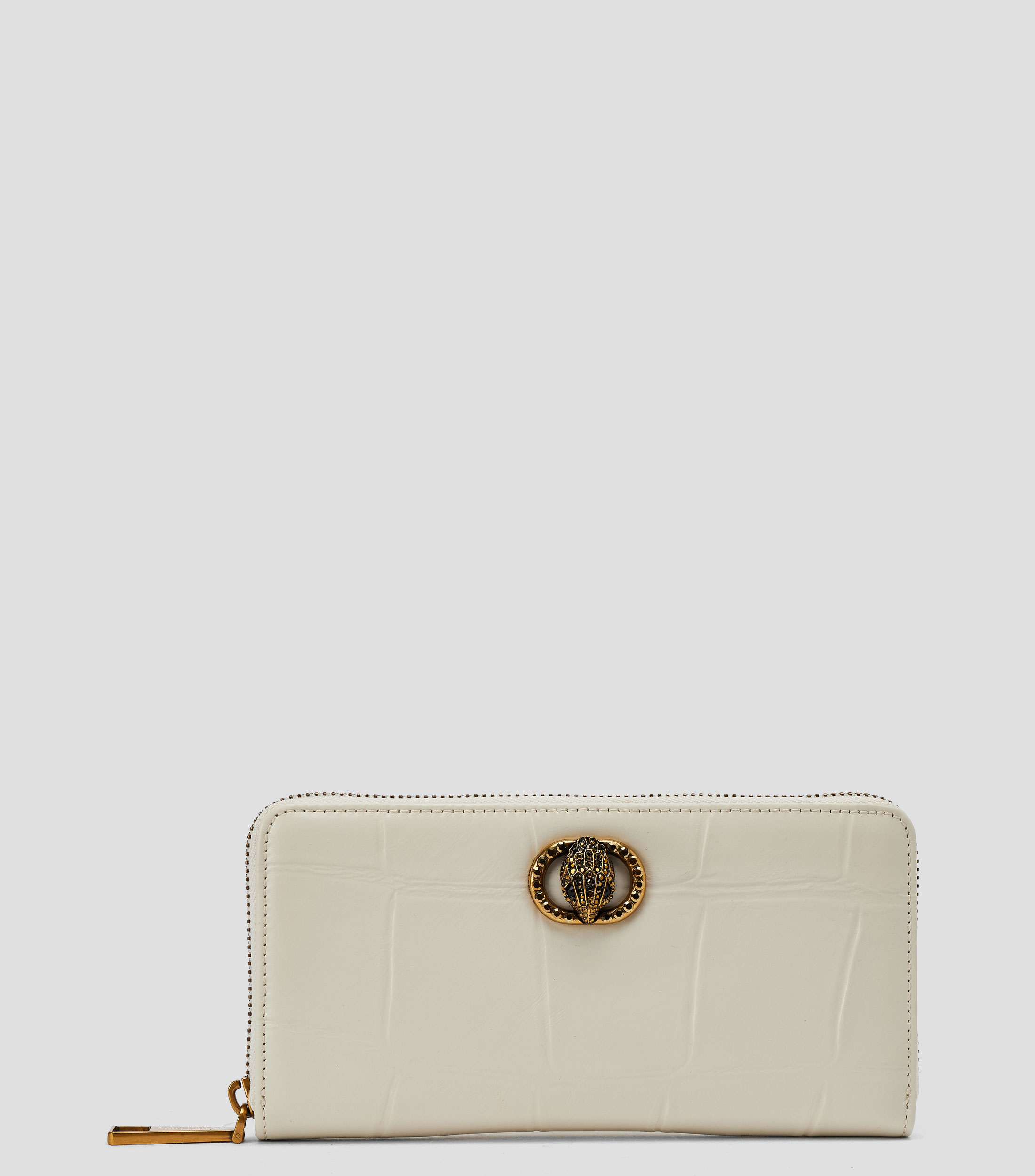 Cartera en piel animalprint Mujer