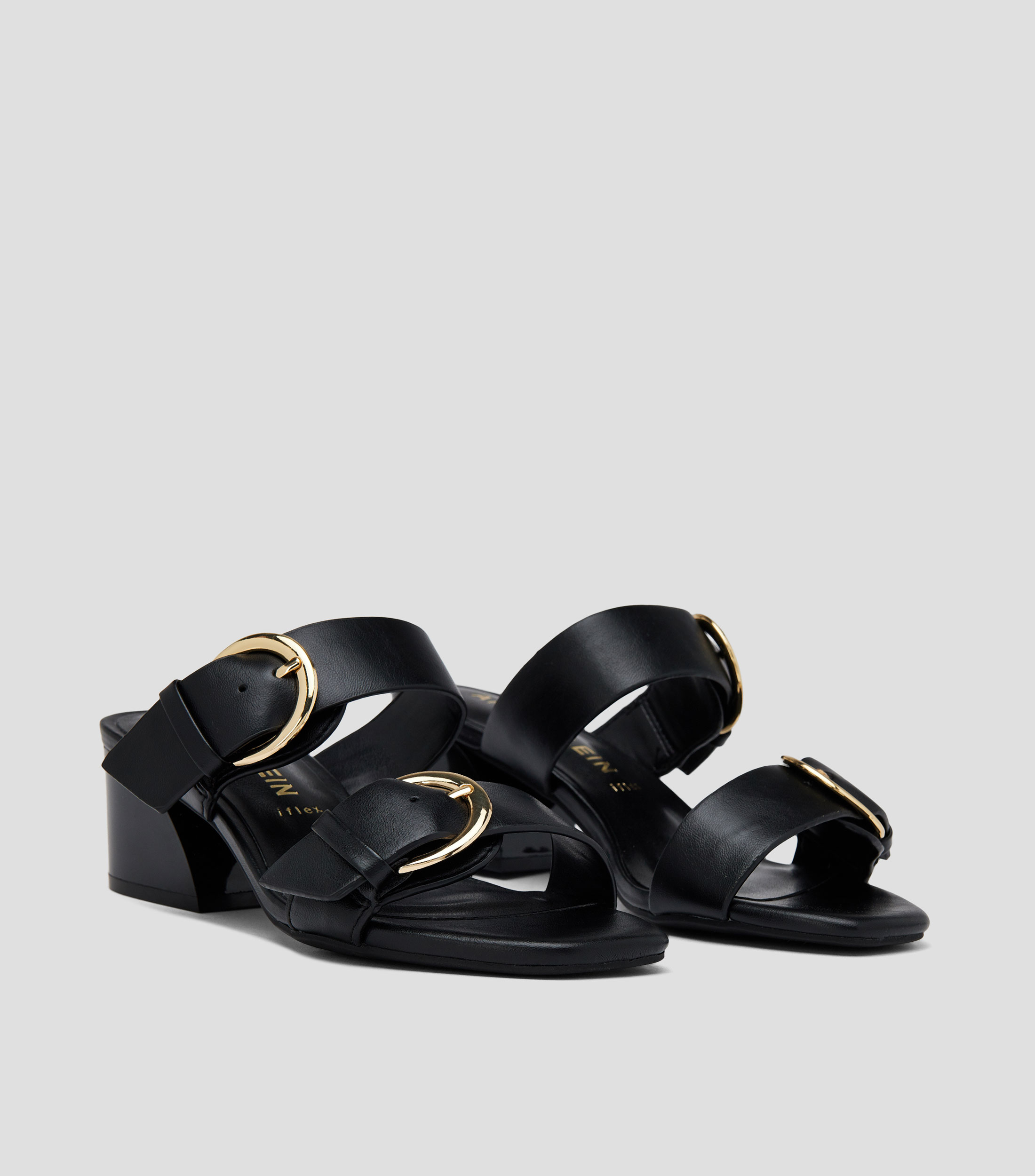 Sandalias con tacon medio ancho Maire Mujer