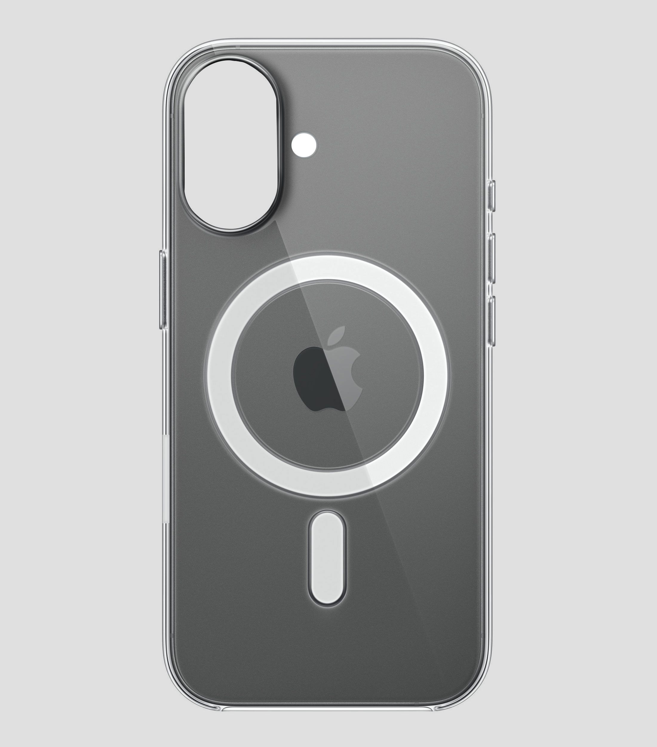 Funda para celular iPhone 17 con MagSafe, Transparente