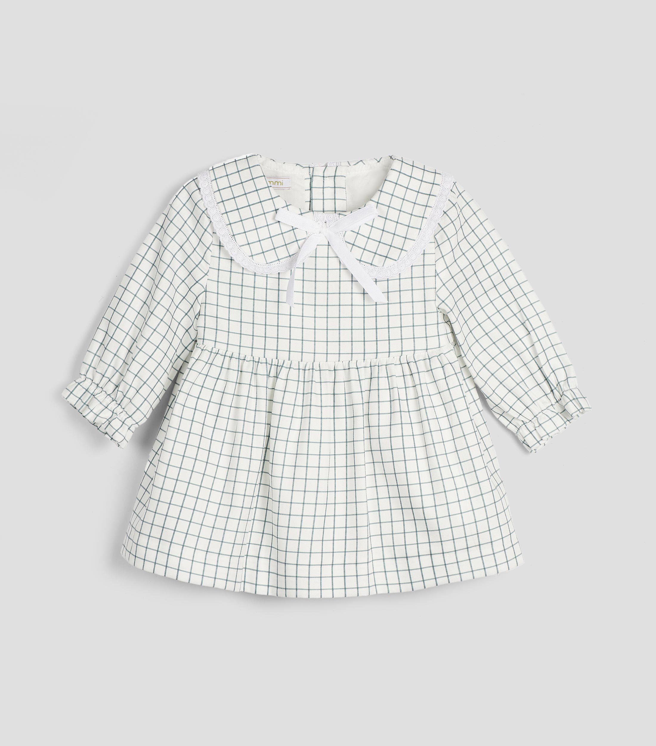 Vestido con cuadros Bebé