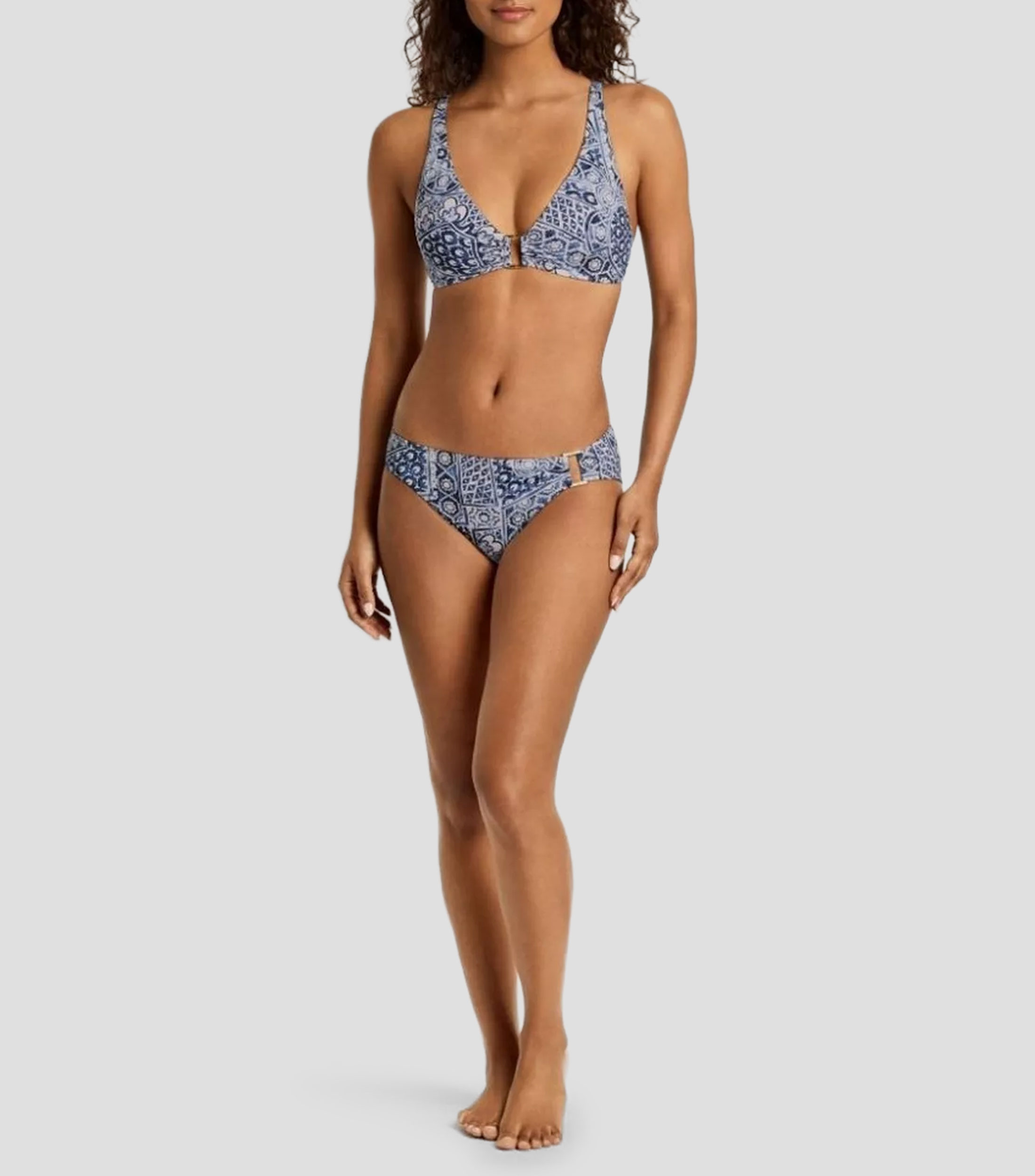 Bikini bottom estampado Mujer