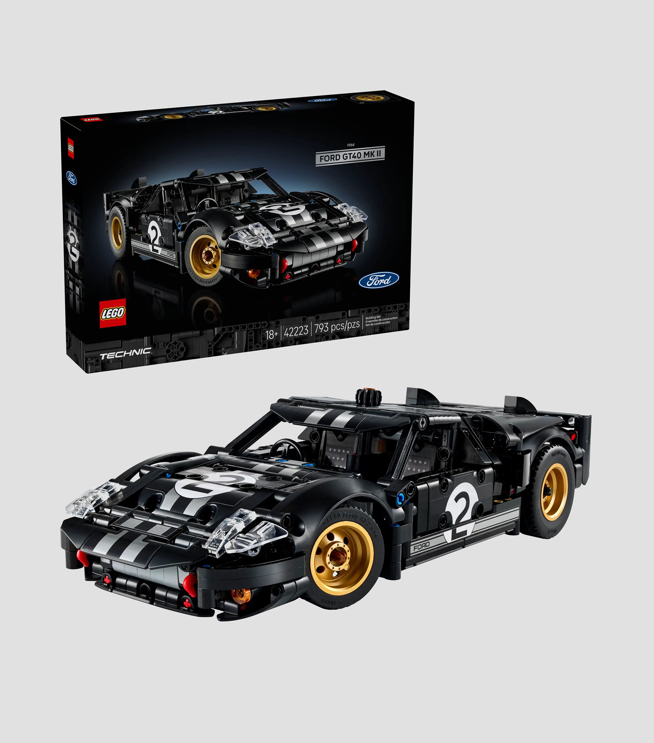 Lego Technic, Coche de Carreras Ford GT40 MKII de 1966