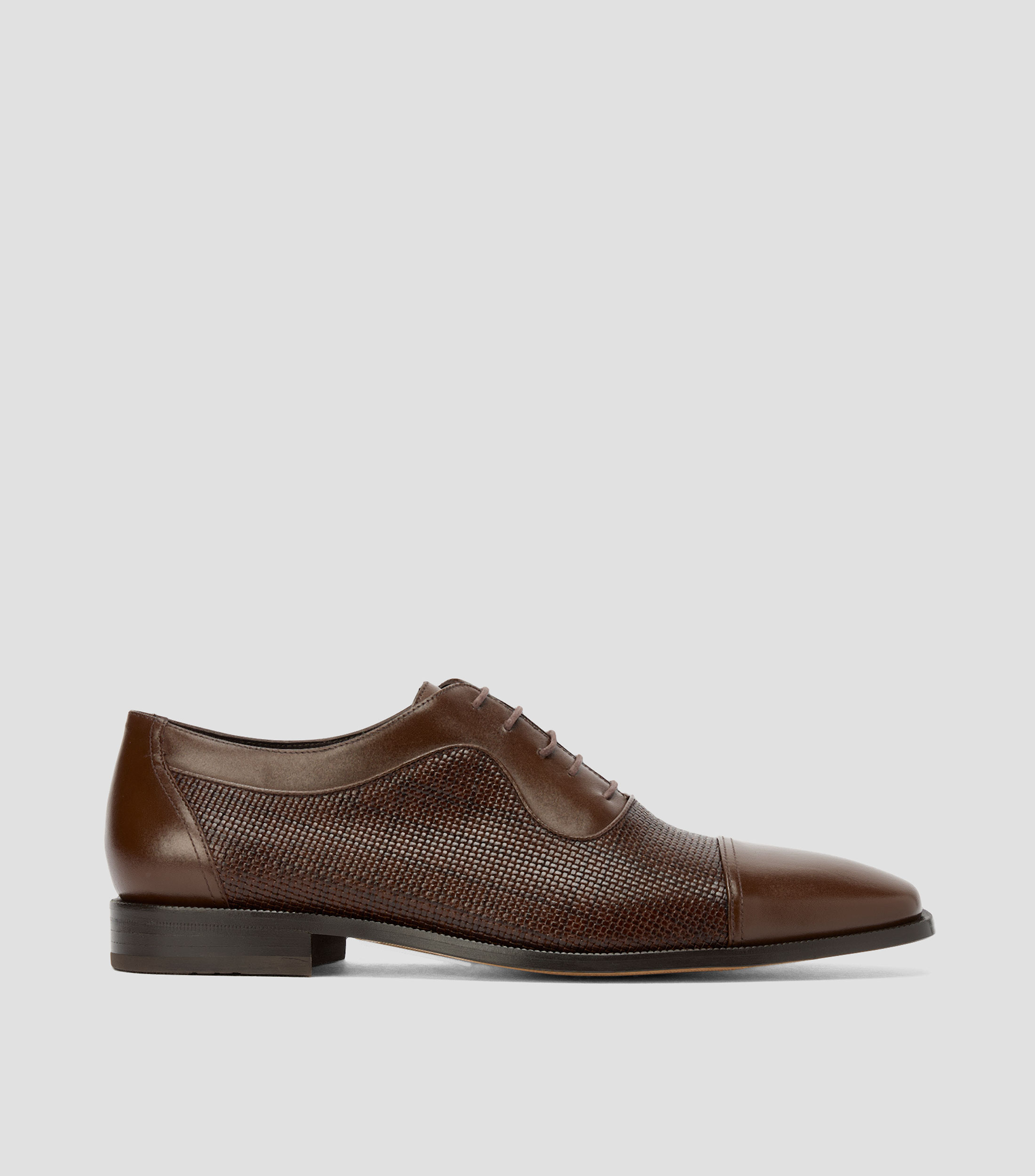 Zapatos Casuales Derby en piel bovina Hombre