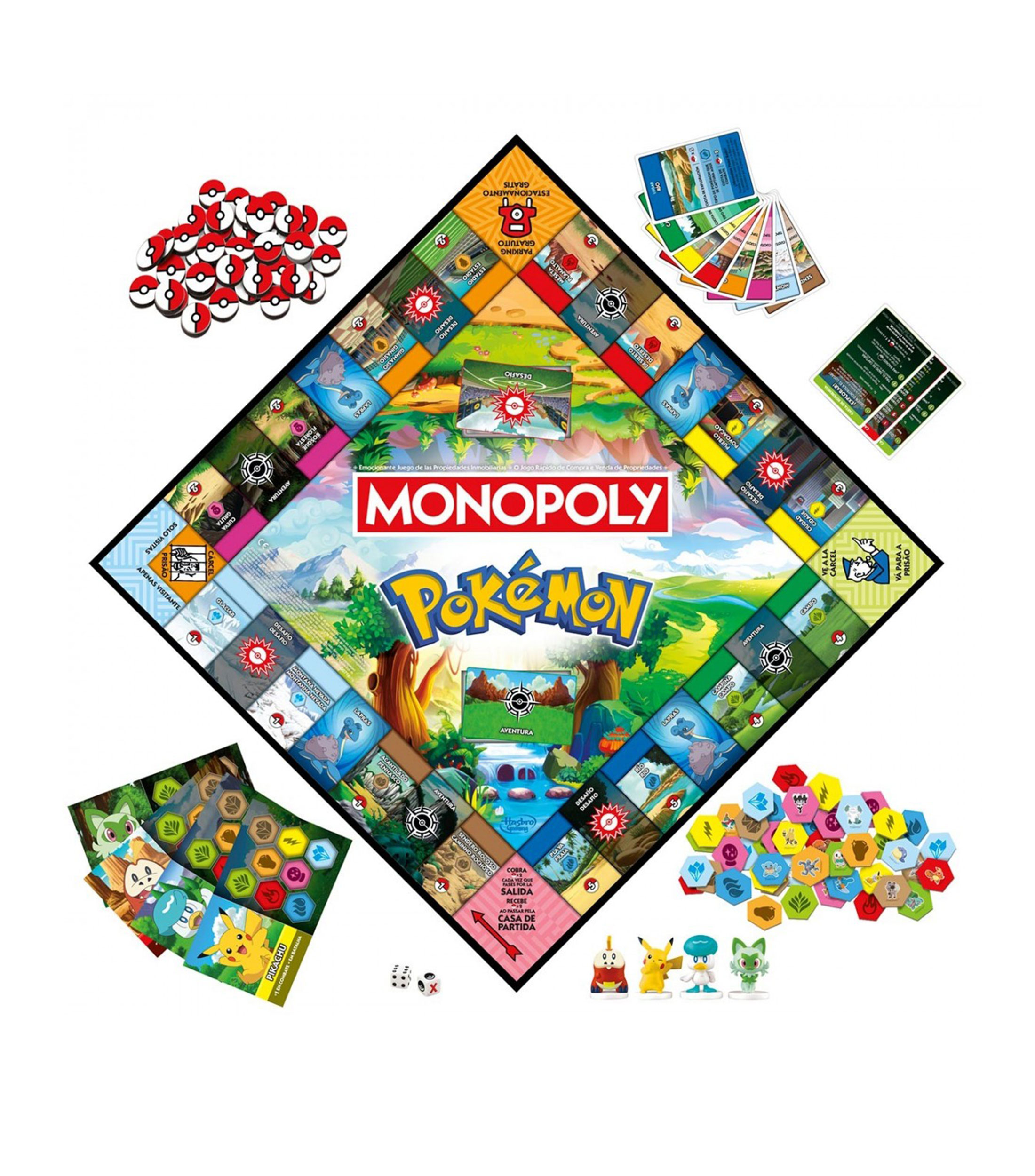 Juego de mesa Monopoly Edicion Pokemon