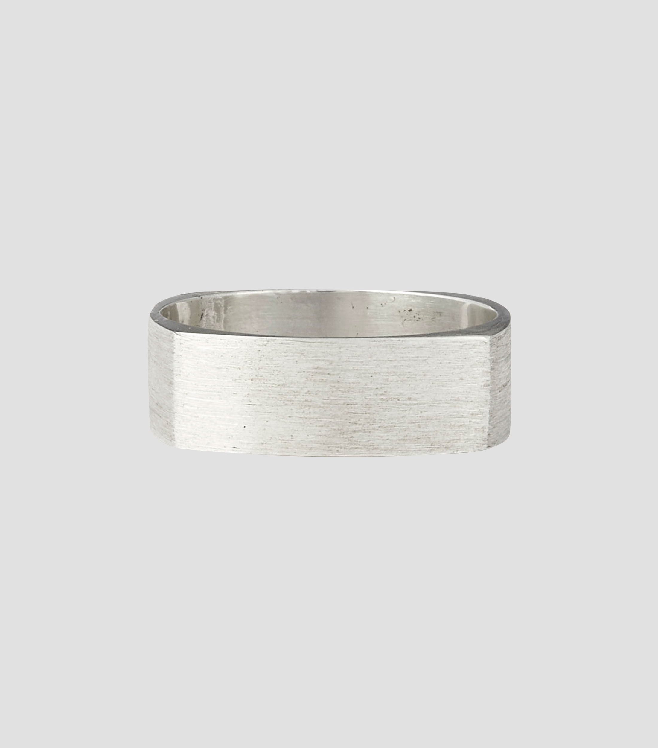 Anillo plano en Plata .925 Hombre