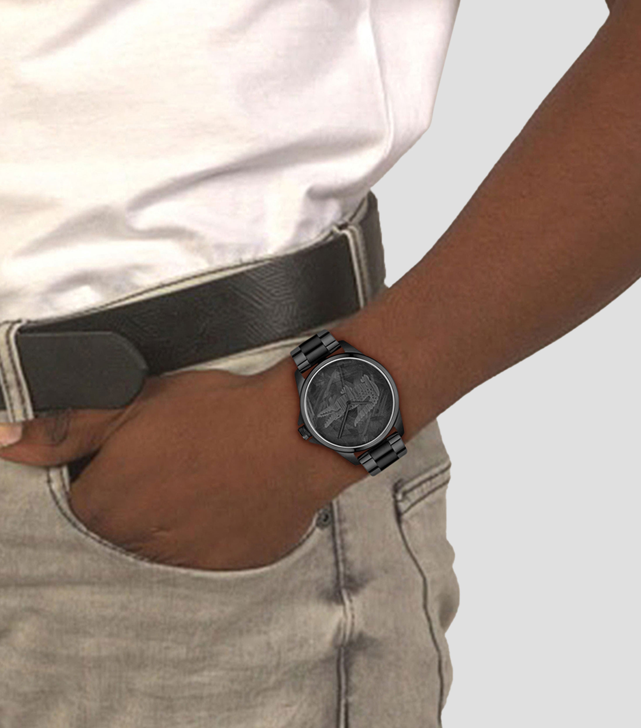 Reloj para Hombre Le Croc Casual, Negro