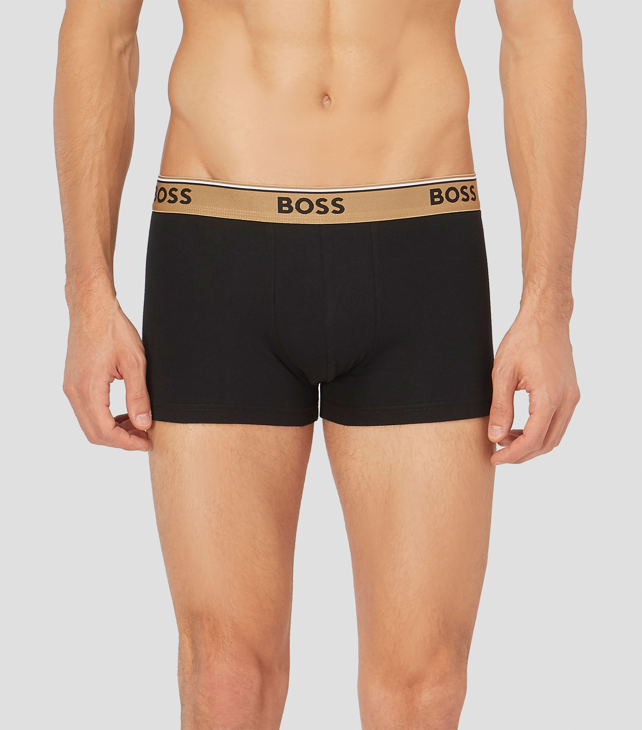 Set 3 Bóxers liso Hombre
