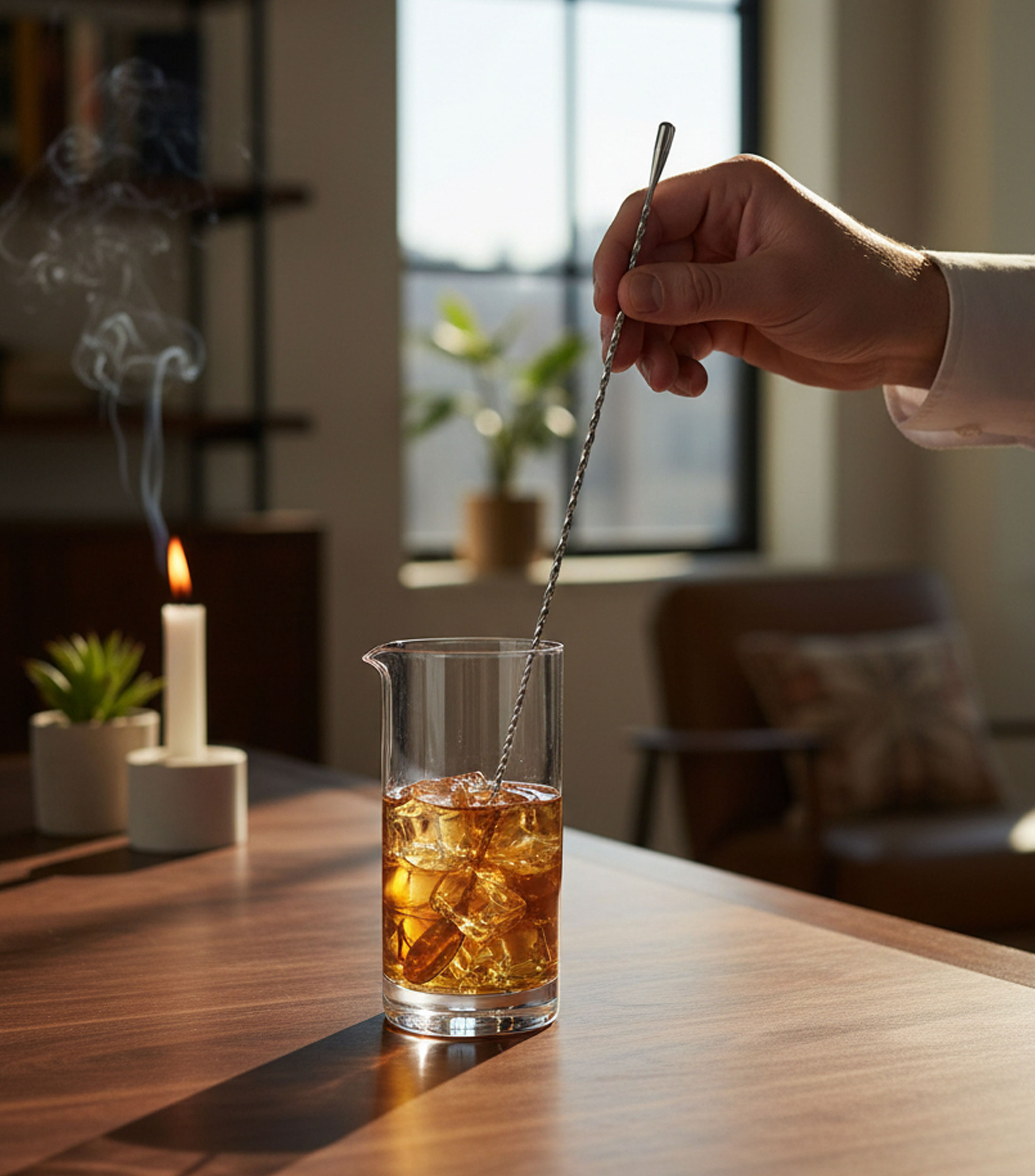 Cuchara para bar en acero inoxidable