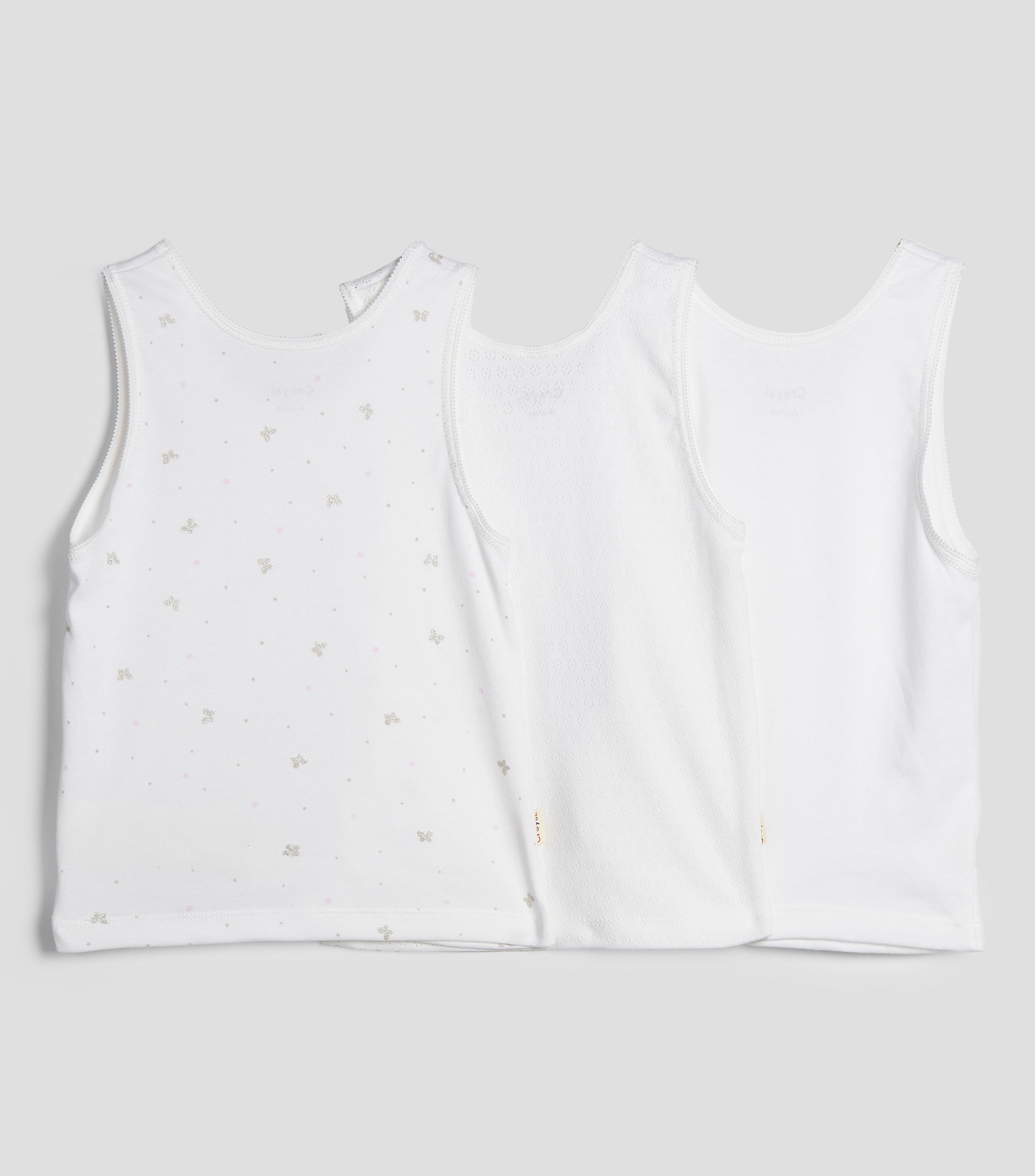 Set 3 camisetas interiores Niña
