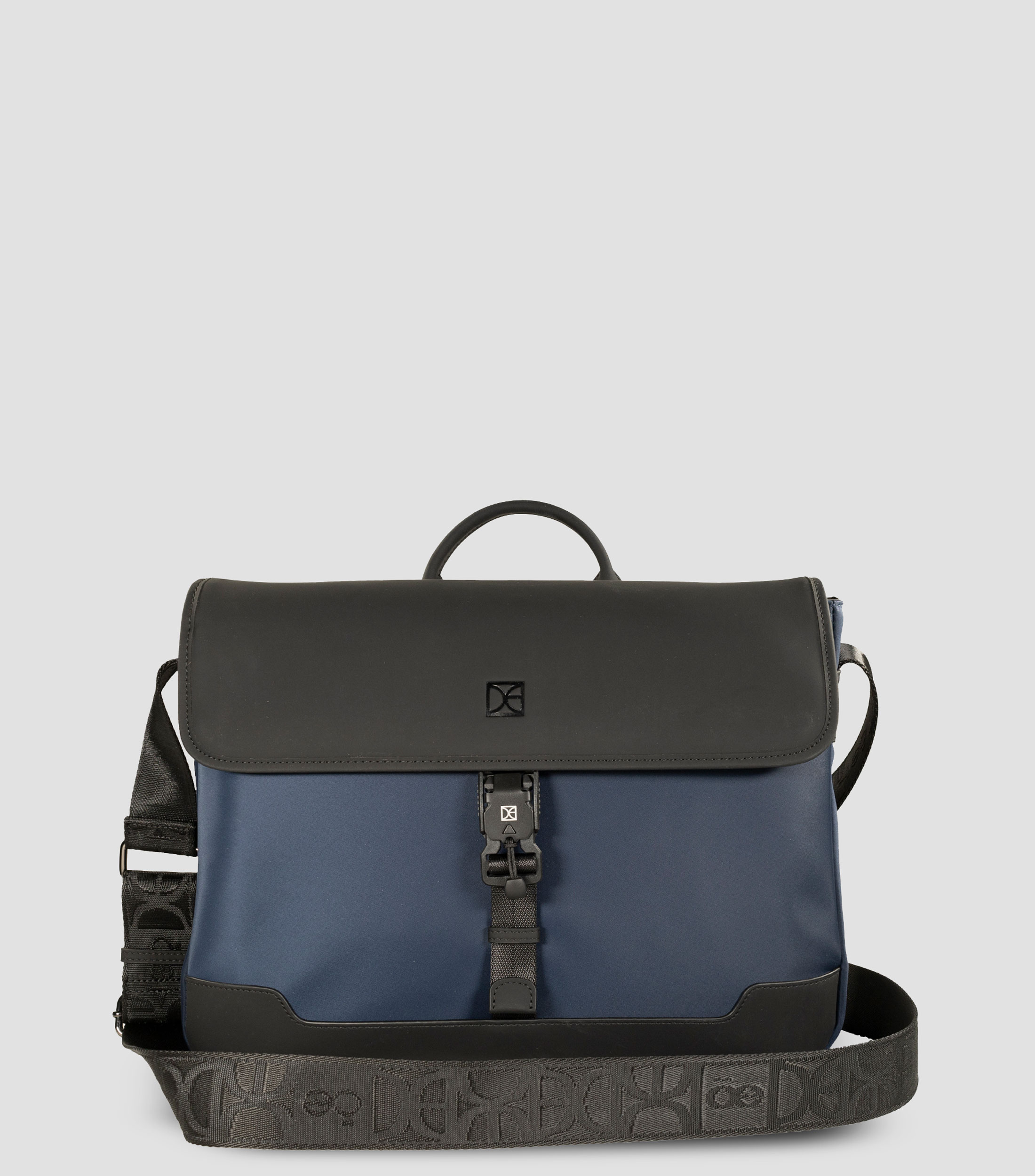Porta Laptop marino liso Hombre