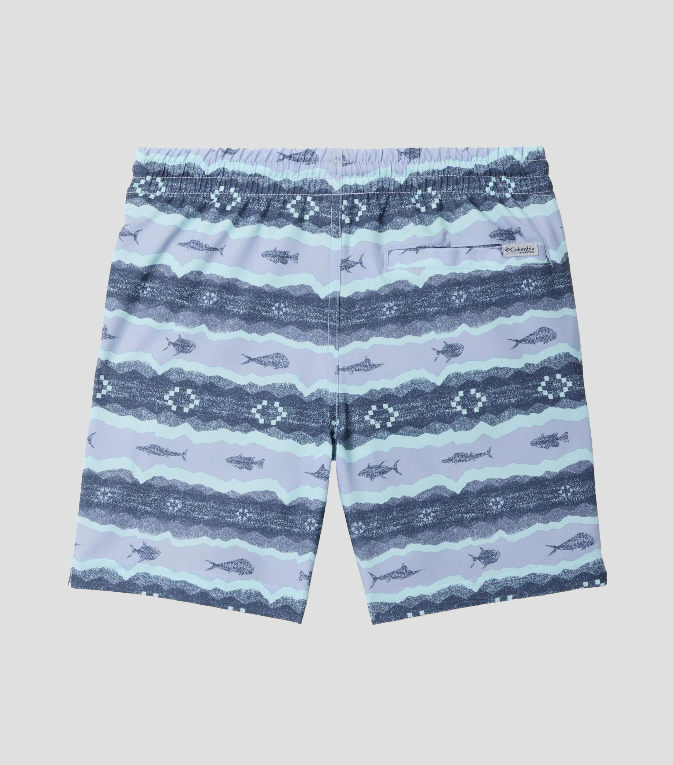 Traje de baño corto con estampado Niño
