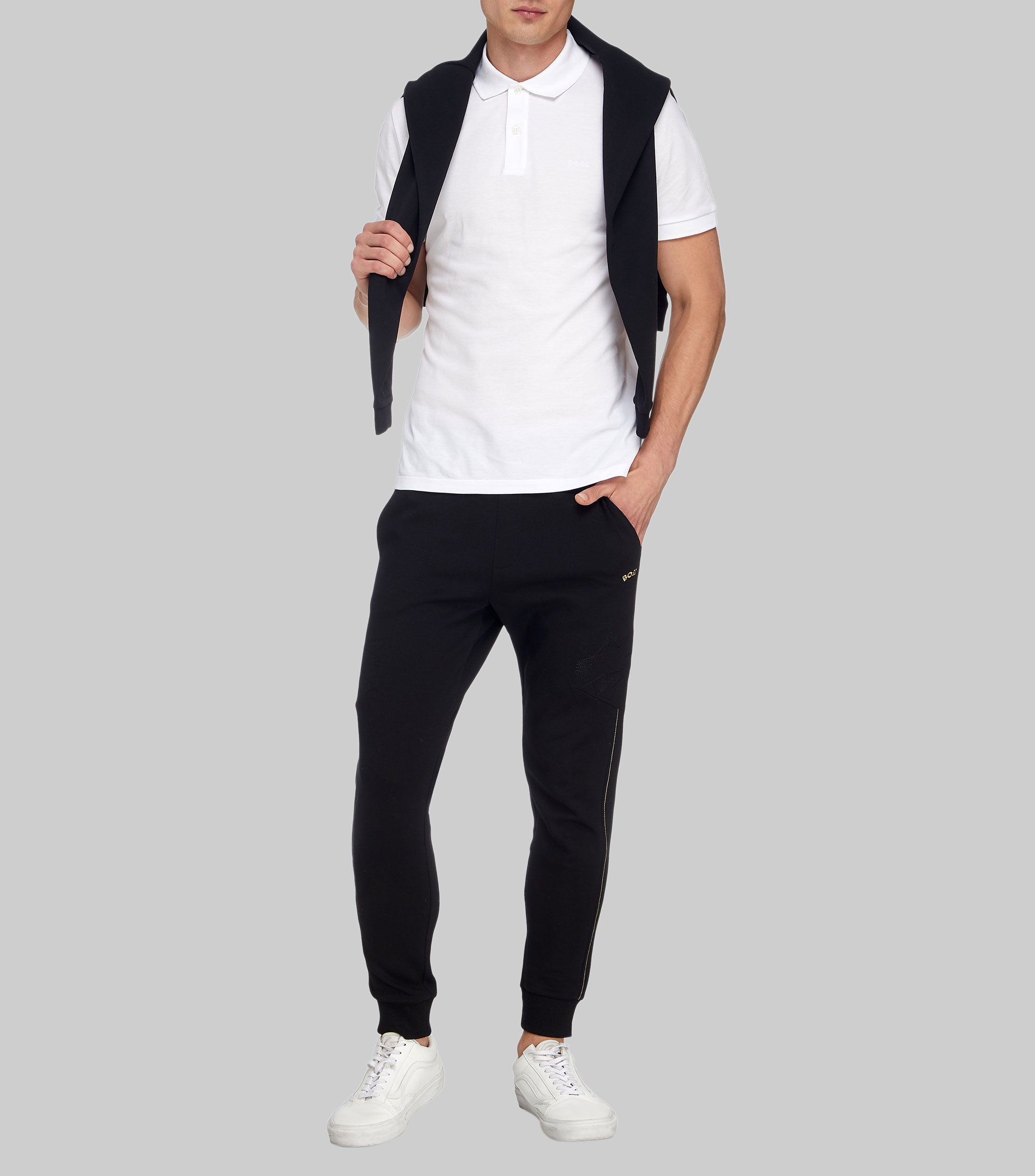 Playera tipo Polo de manga corta Hombre