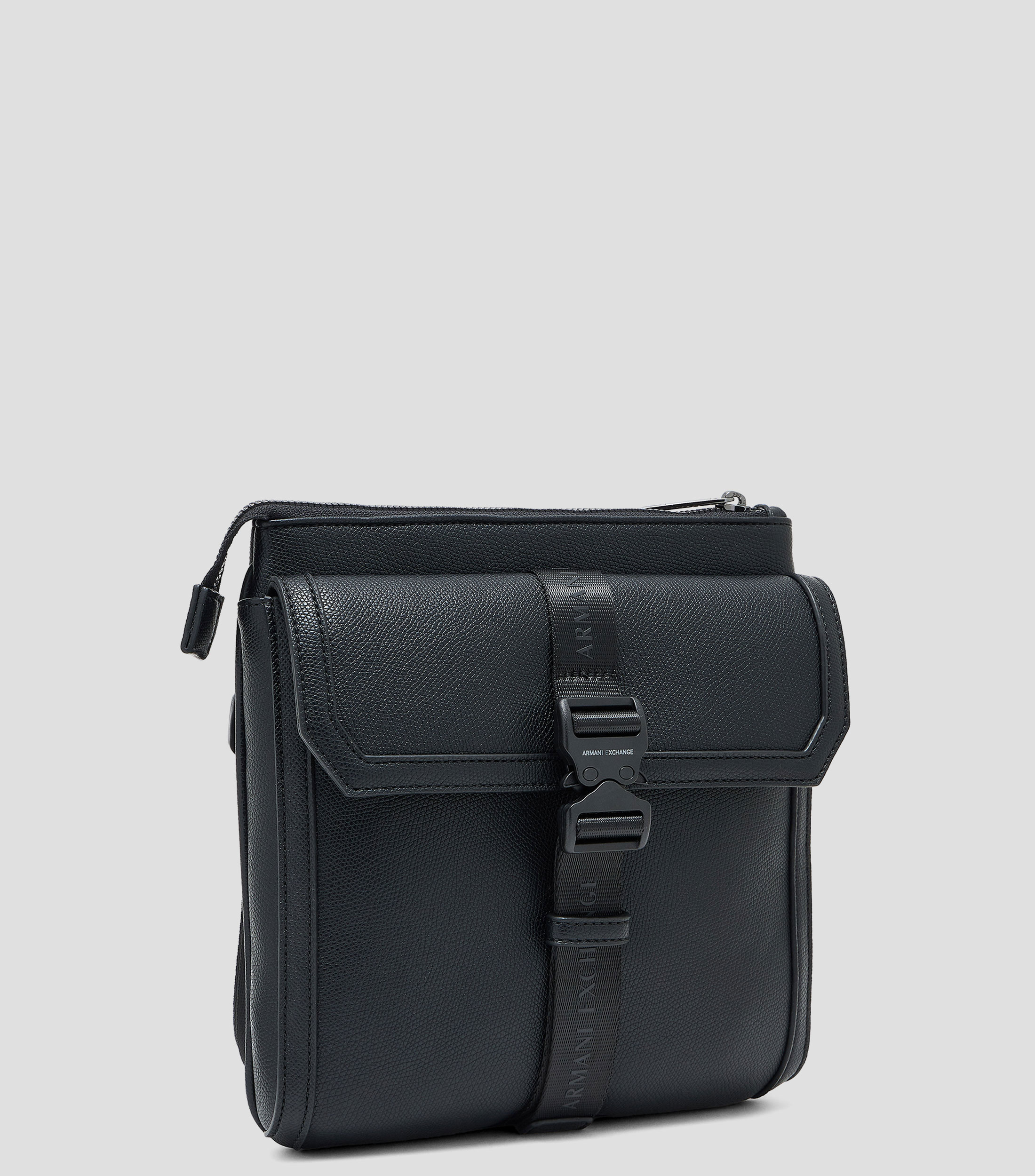 Bolso crossbody liso Hombre