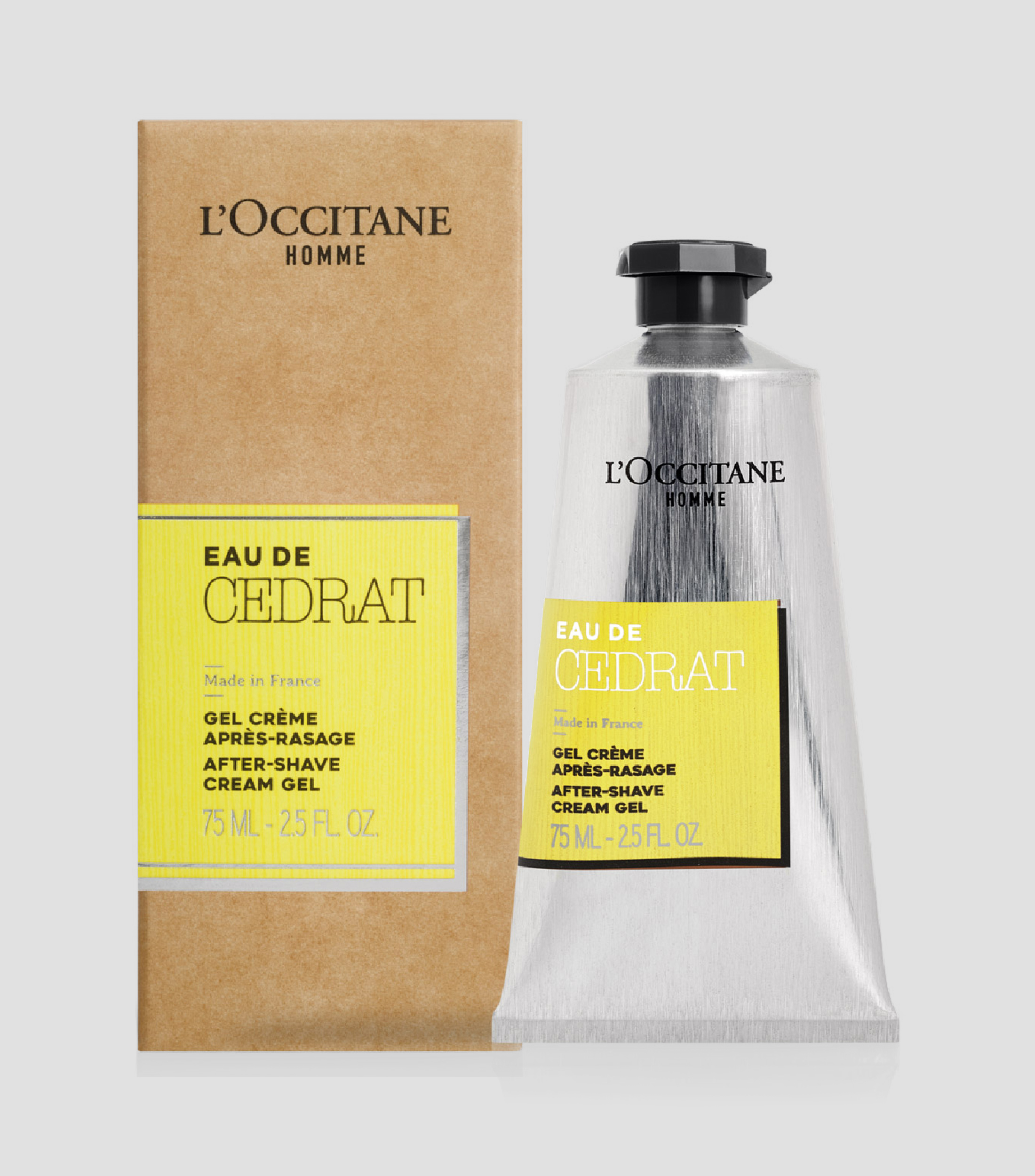 Gel Crema Hidratante After Shave Cedrat, 75 ml Hombre