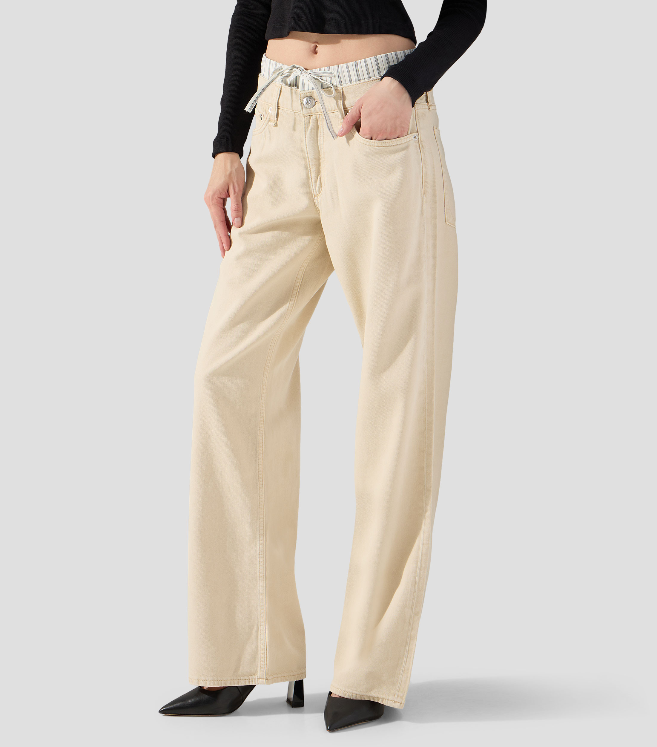 Jeans de corte straight Mujer