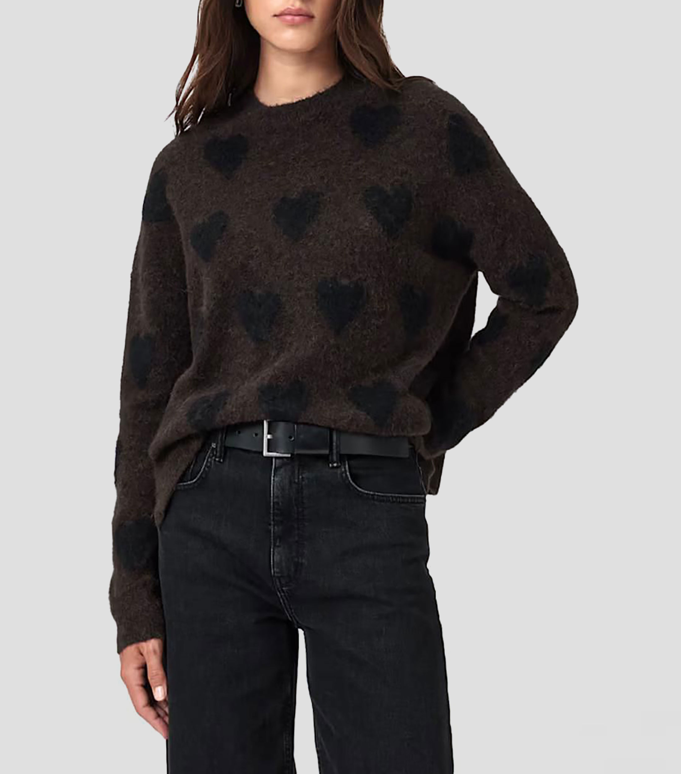 Suéter cuello redondo Mujer