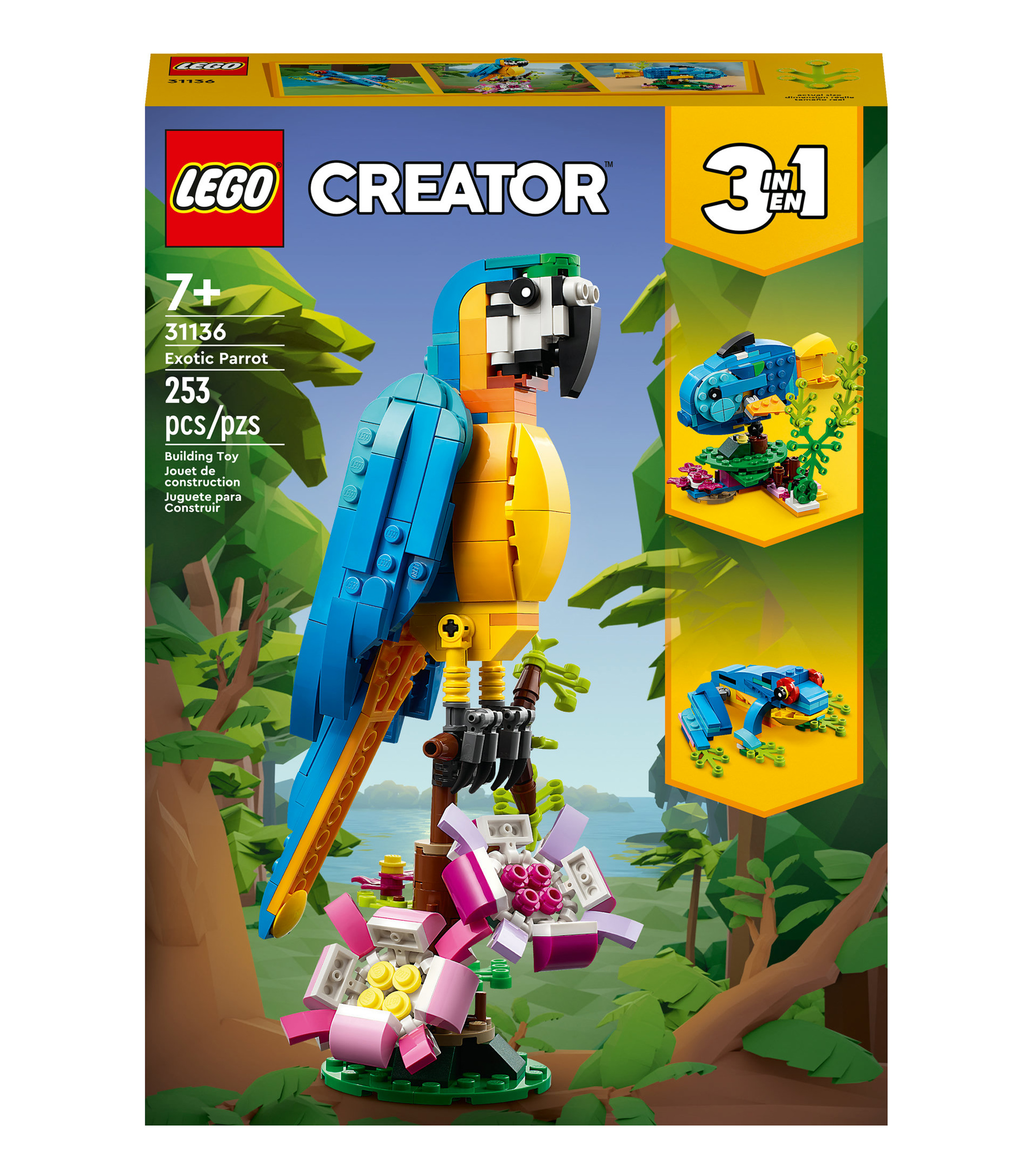Lego Creator Loro Exótico 31136