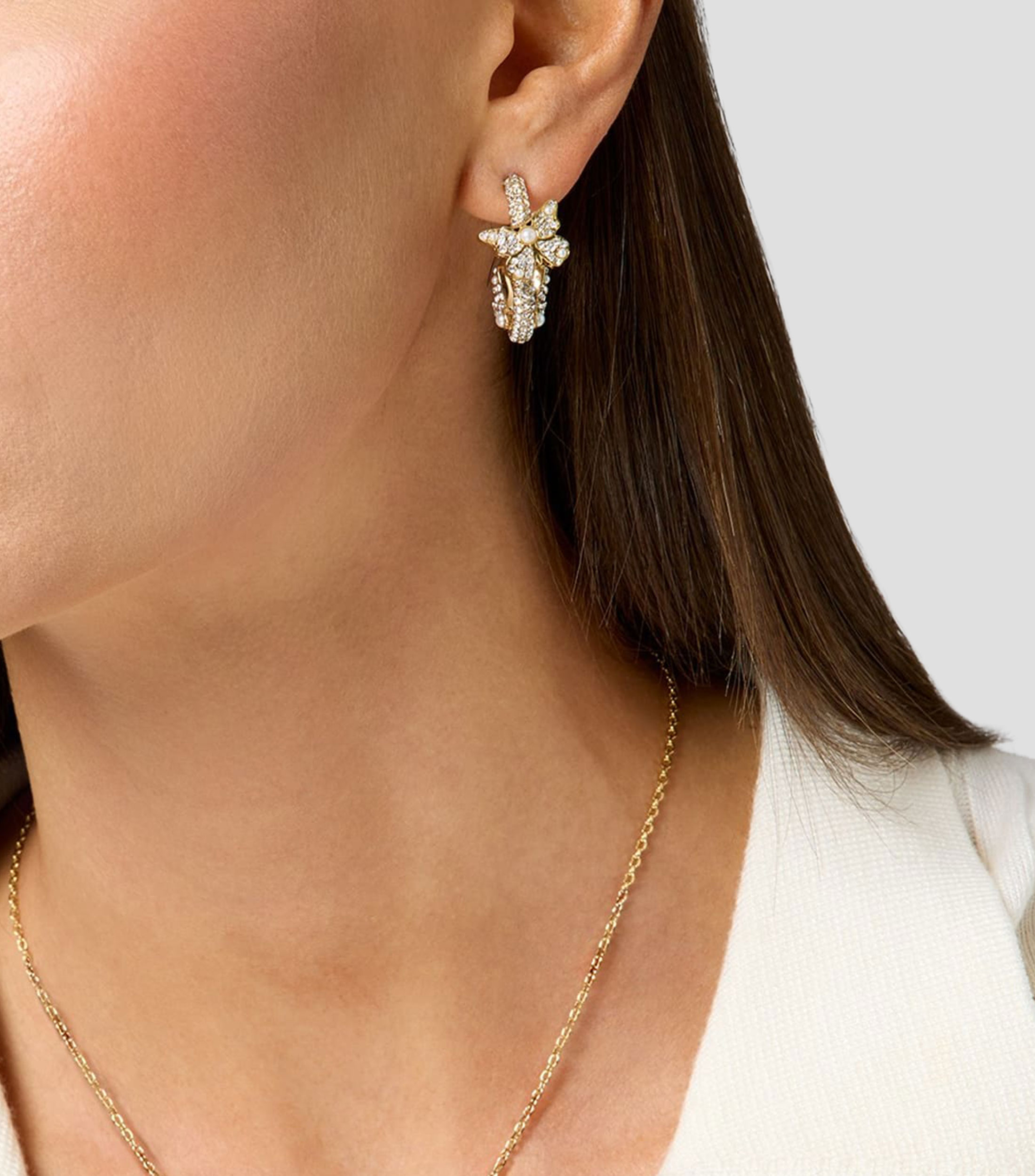 Aretes Borboleta Mujer