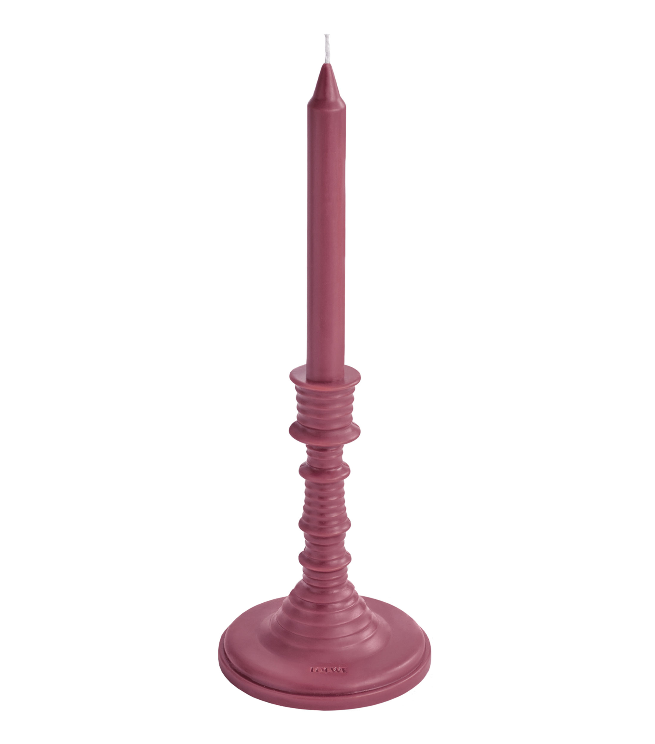 LOEWE HS BEETROOT WAX CANDLEHOLDER
