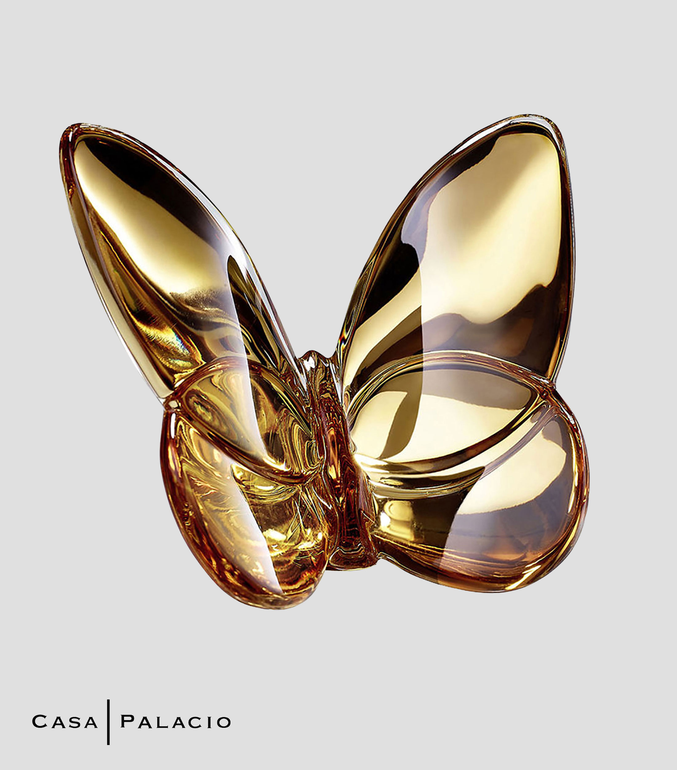 Figura Decorativa Papillon en cristal
