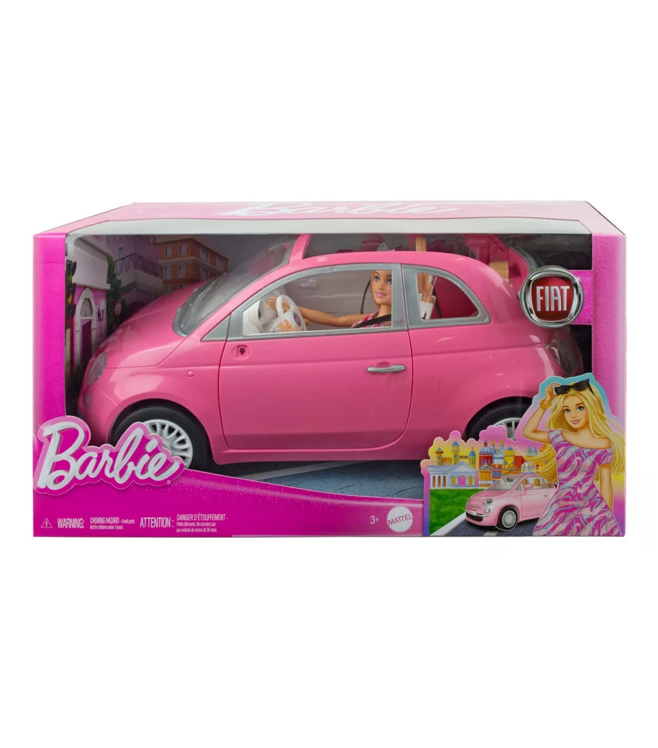 Vehículo Fiat para Barbie