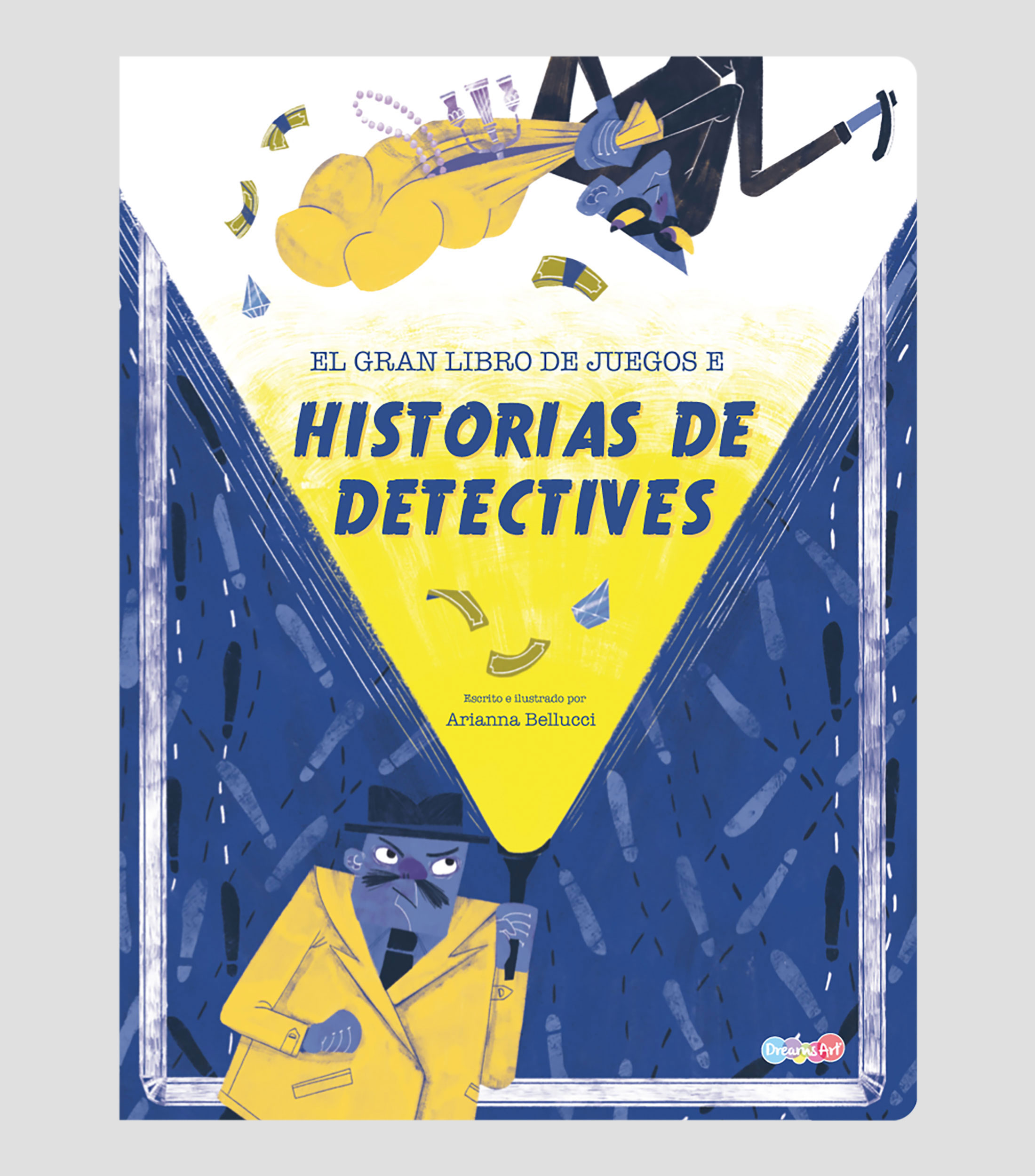 InfantilesEl gran libro de juegos e historias de detectives, Arianna Bellucci