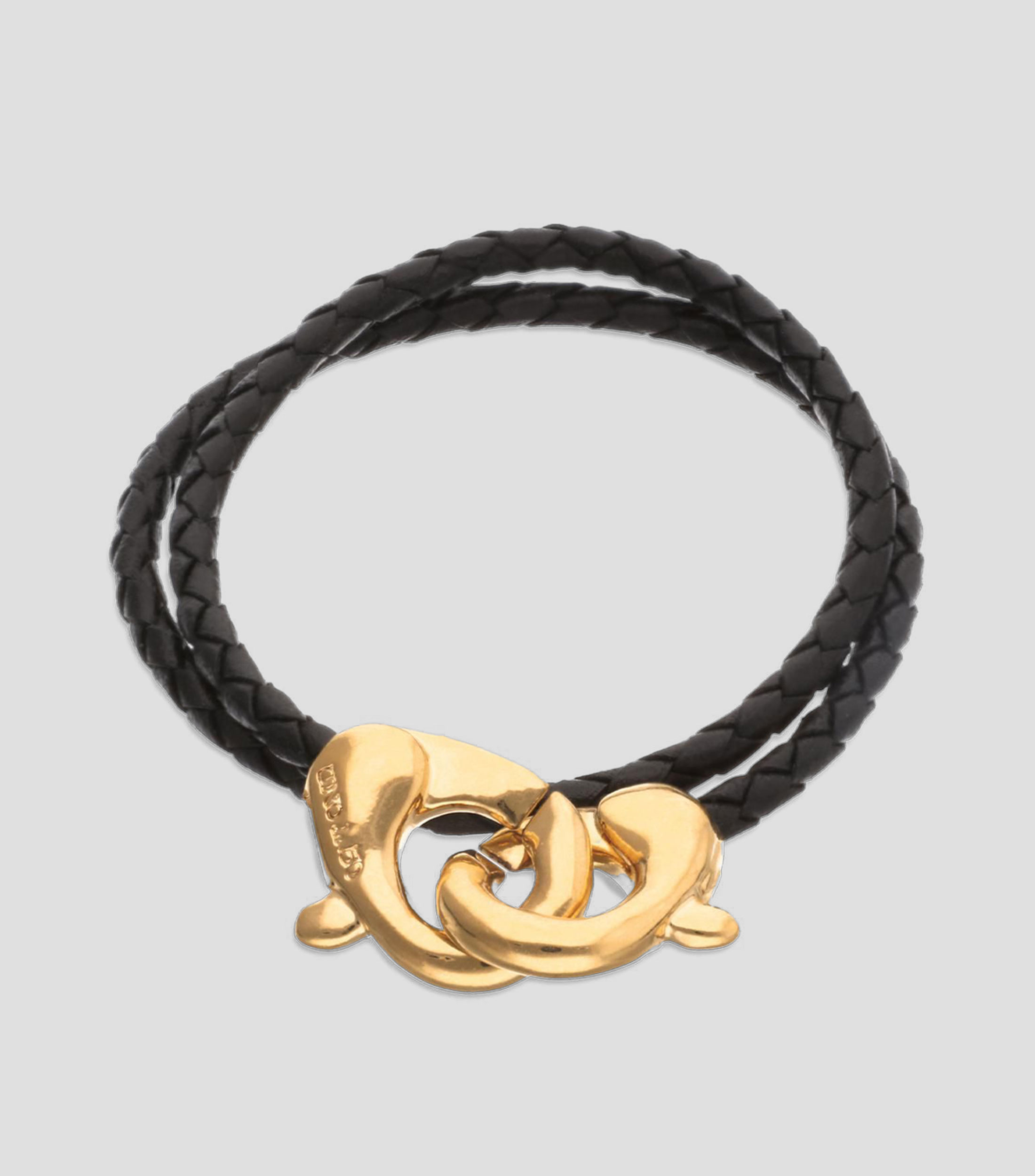 Pulsera doble de cuero Unisex