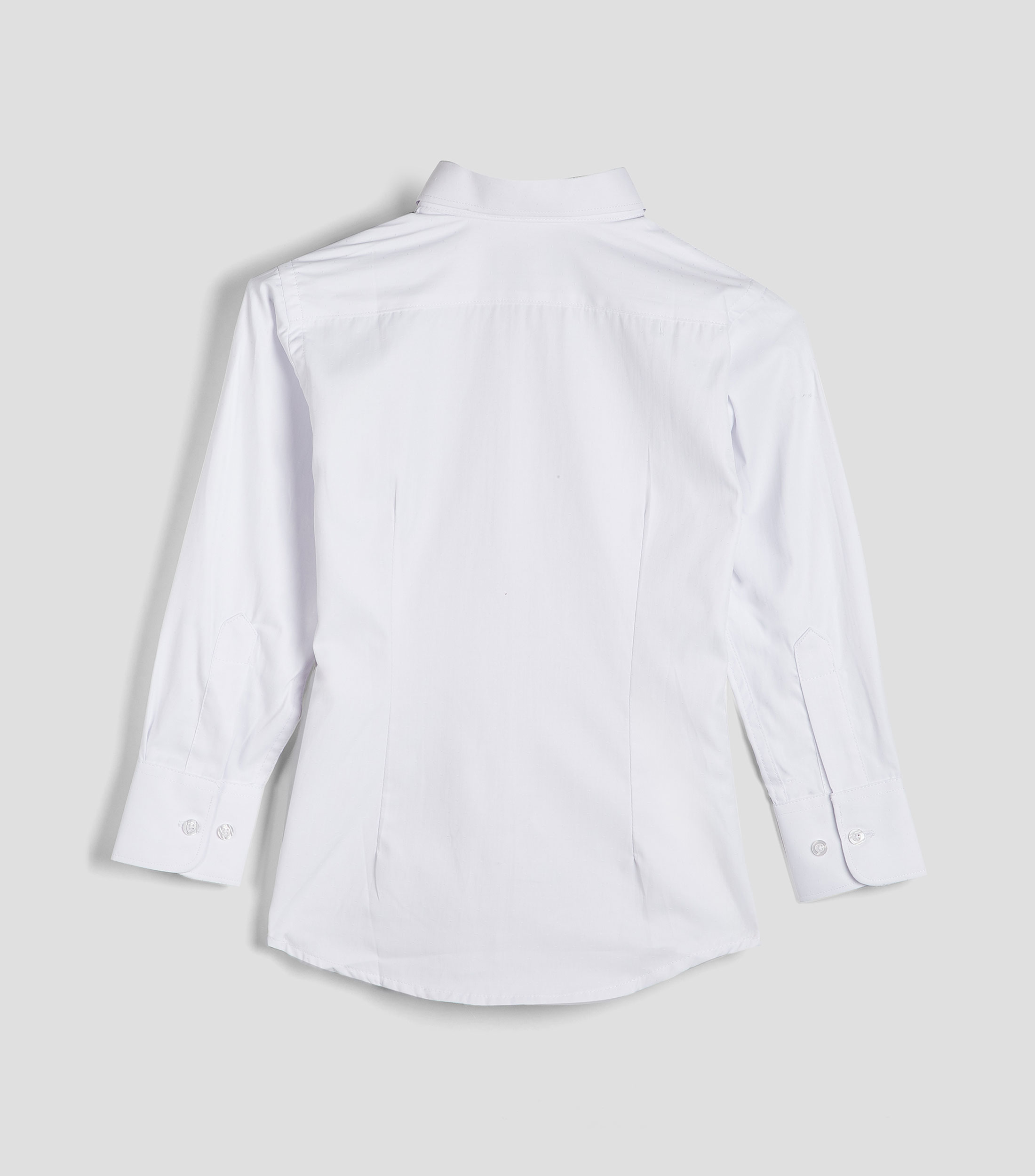 Camisa lisa con manga larga Niño