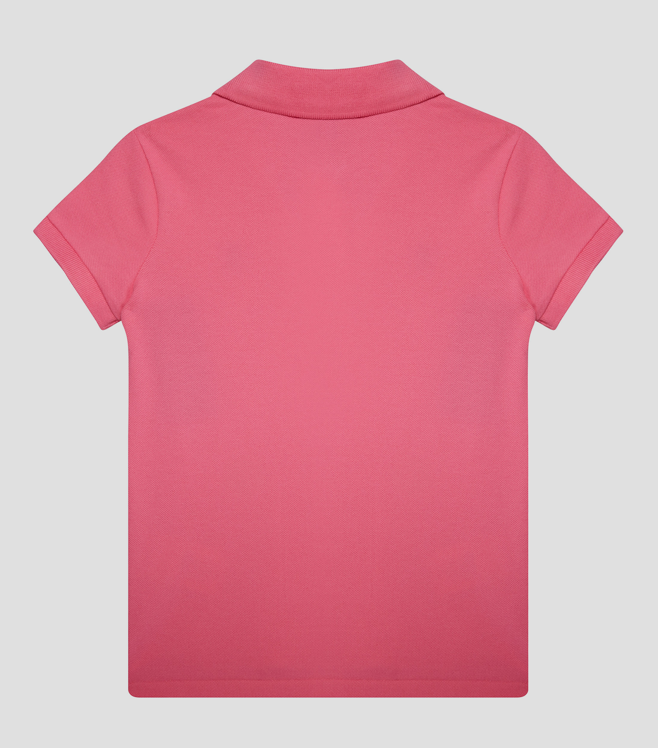 Playera tipo polo de manga corta Niña
