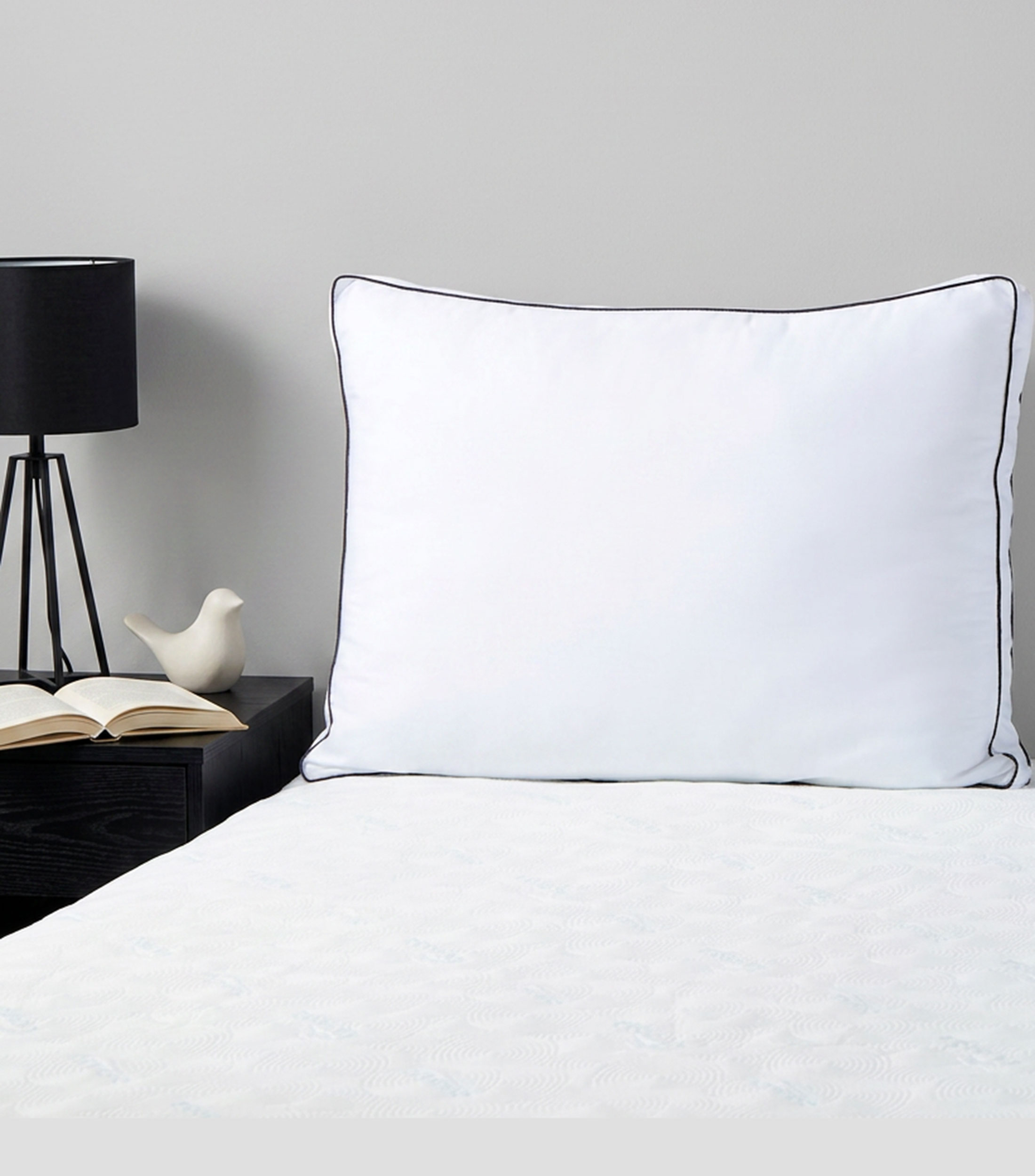Almohada estándar Down Alternative especializado Hotelera blanco