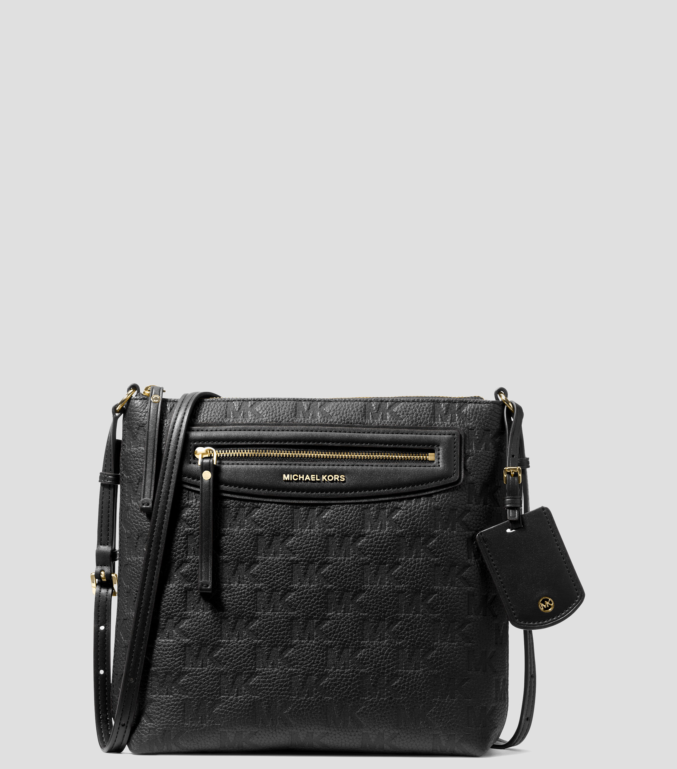 Bolsa crossbody en piel Jet Set Travel estampada Mujer