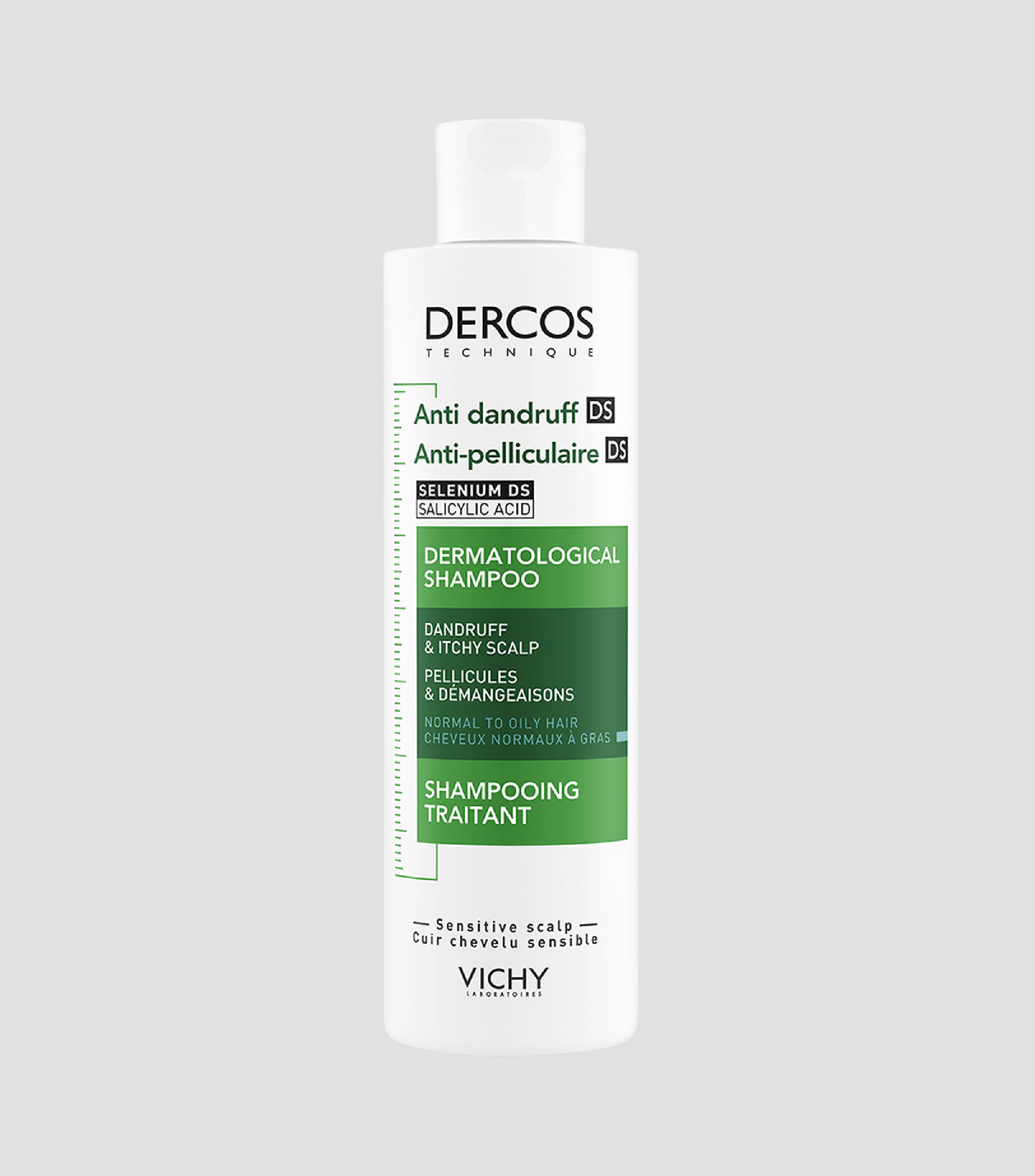 Shampoo Auxiliar para el control de la caspa, 200 ml
