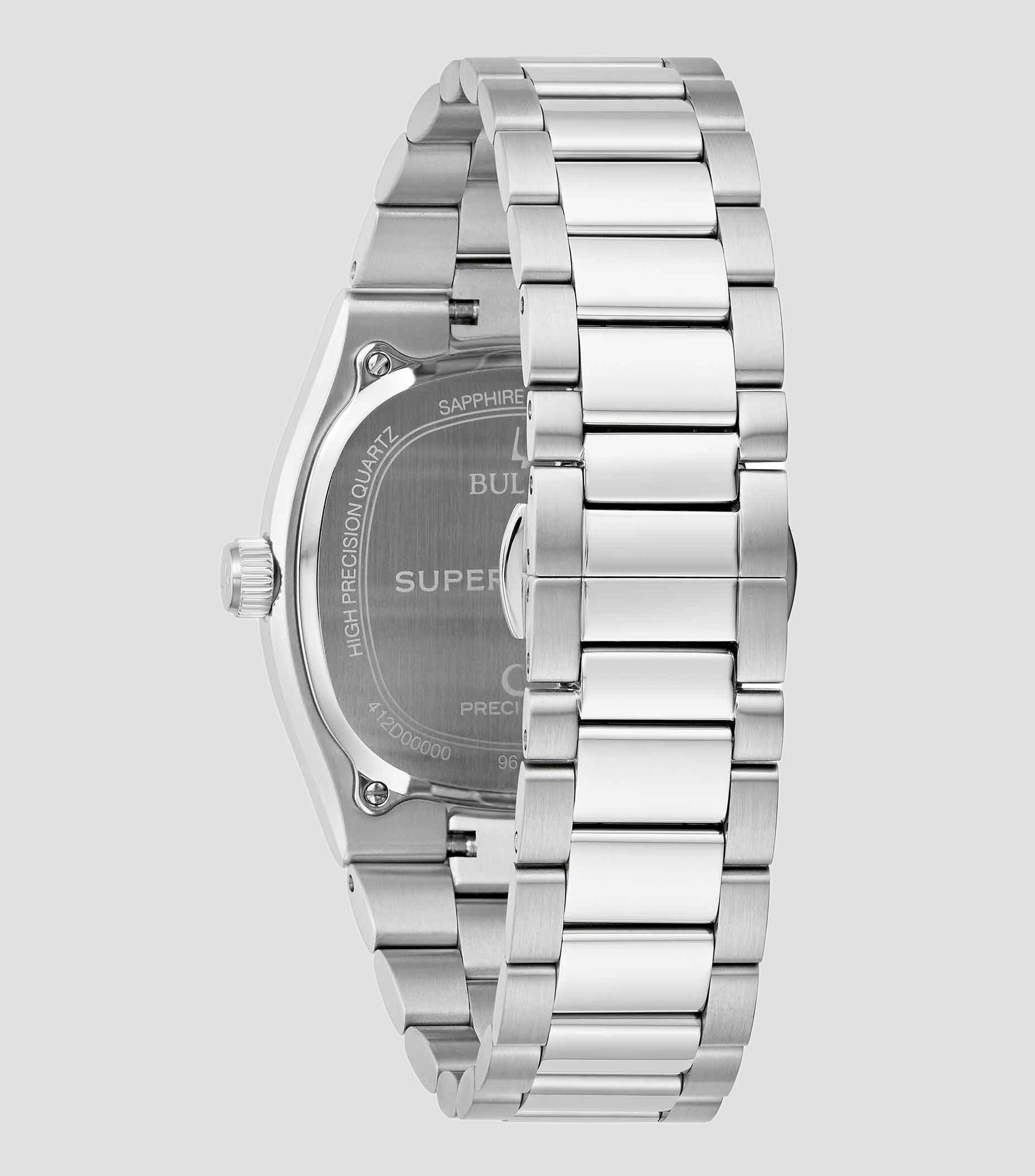 Reloj para Hombre Super Seville casual plateado, verde