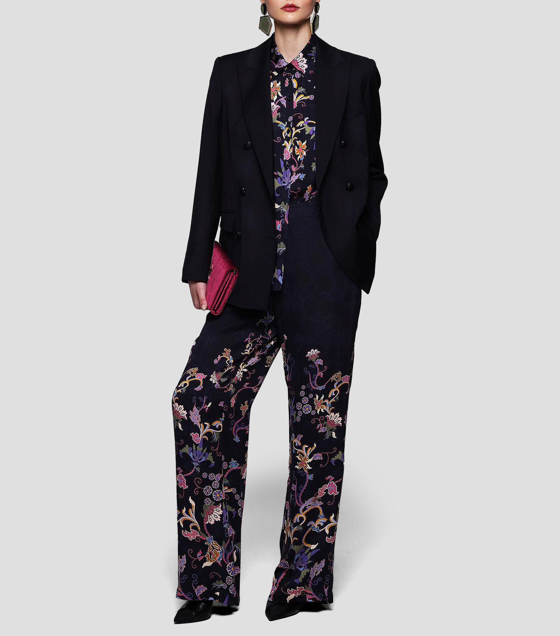 Pantalón recto Mujer