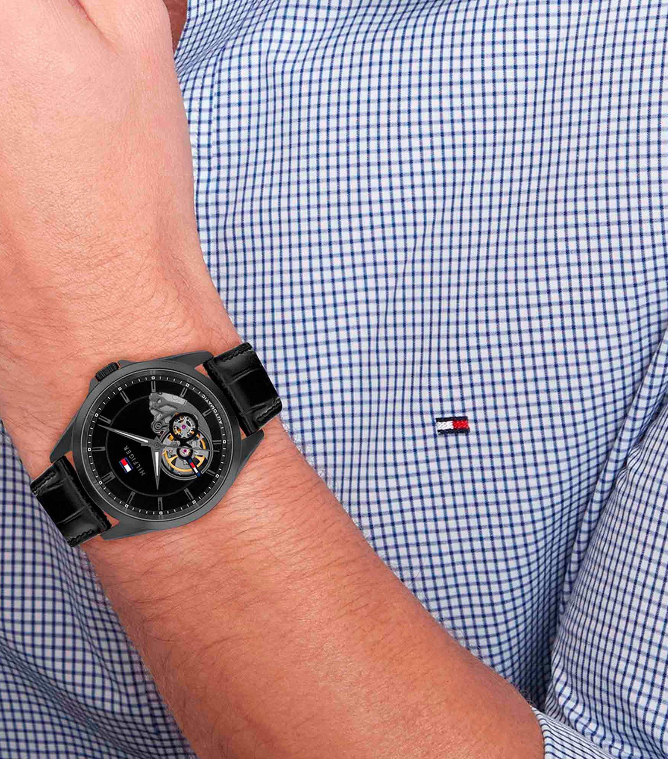 Reloj para Hombre Baker deportivo, negro