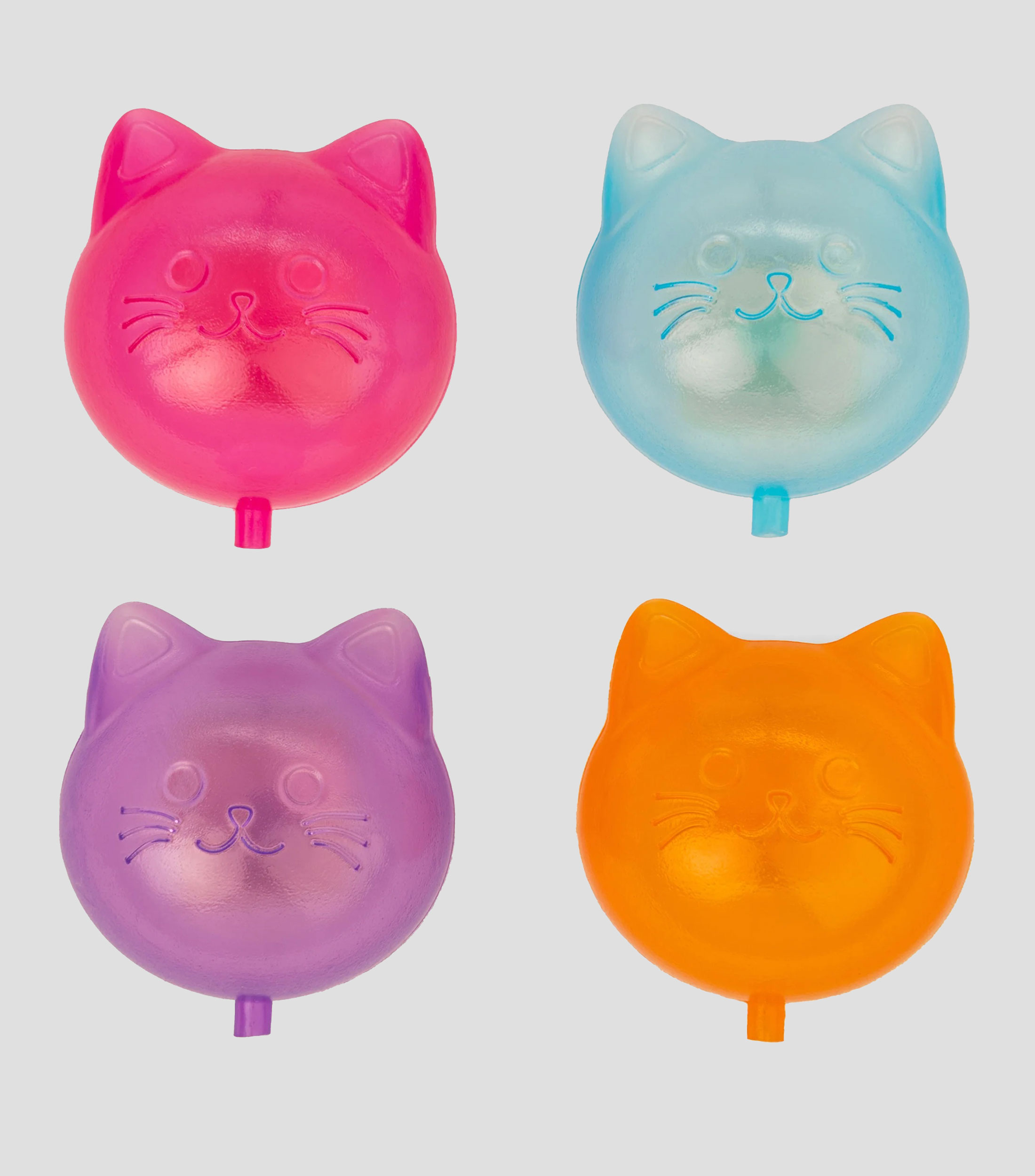 Set 24 cubos de hielo reusables - Gatos