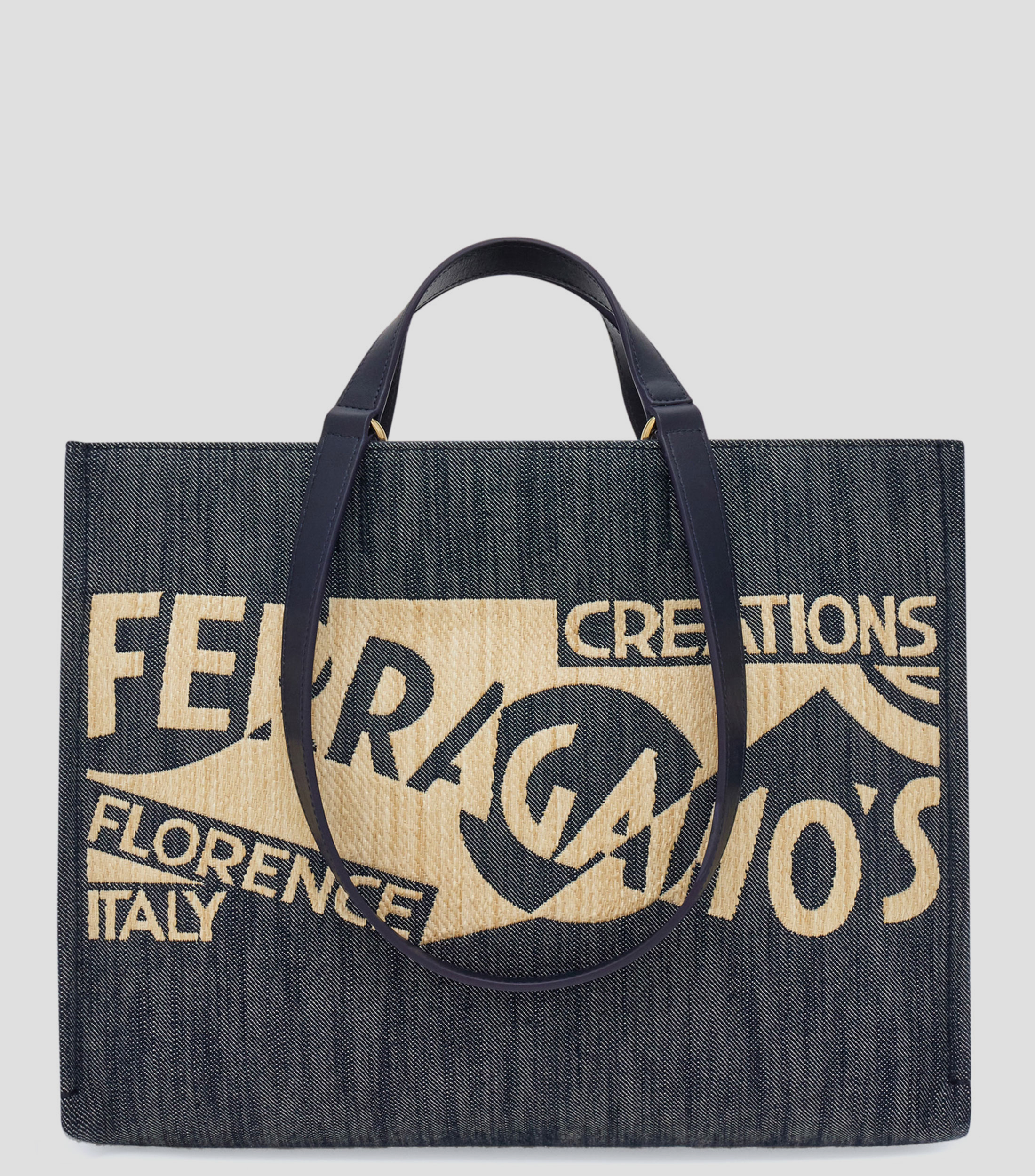 Bolso tote con logo (M) Mujer