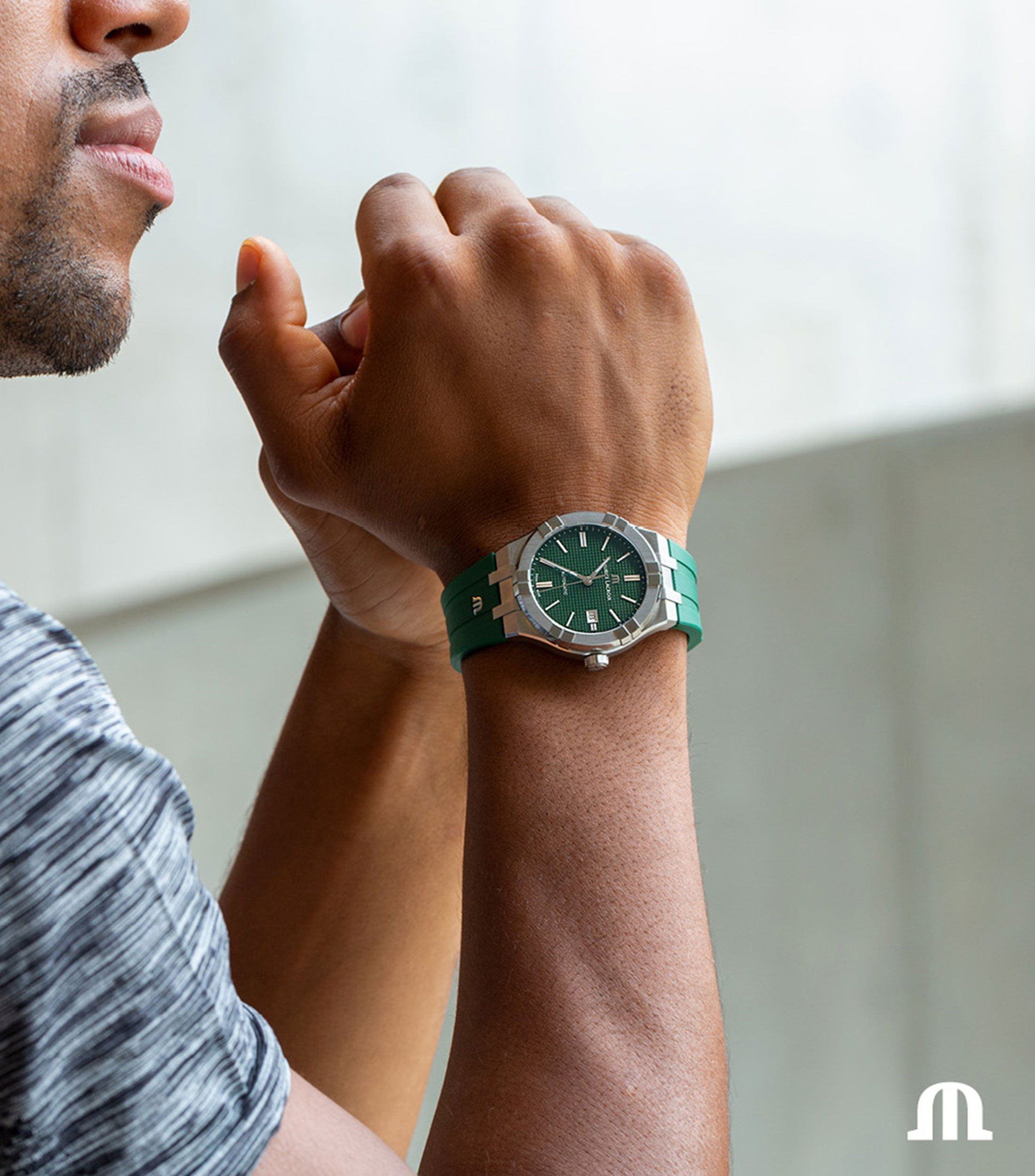 Reloj para Hombre Aikon Automatic Date De vestir Verde