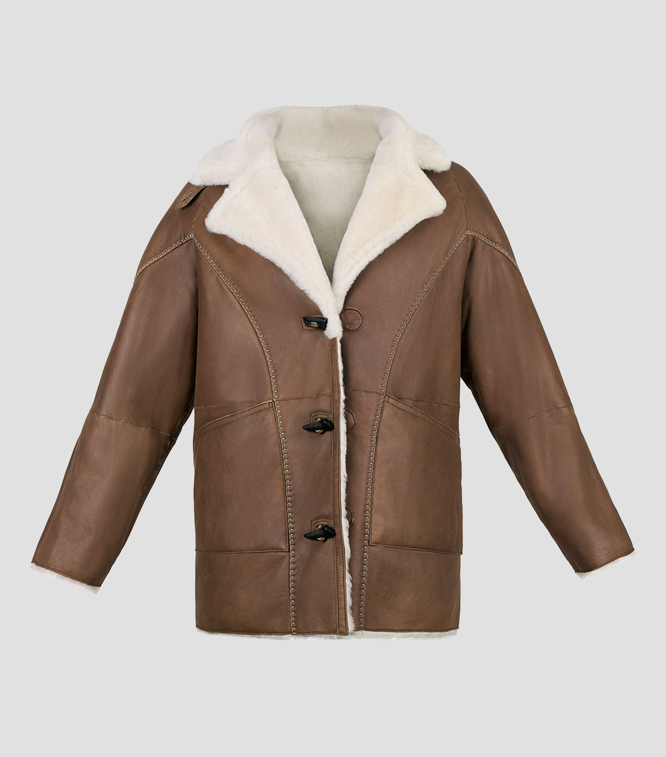 Saco de piel Mujer