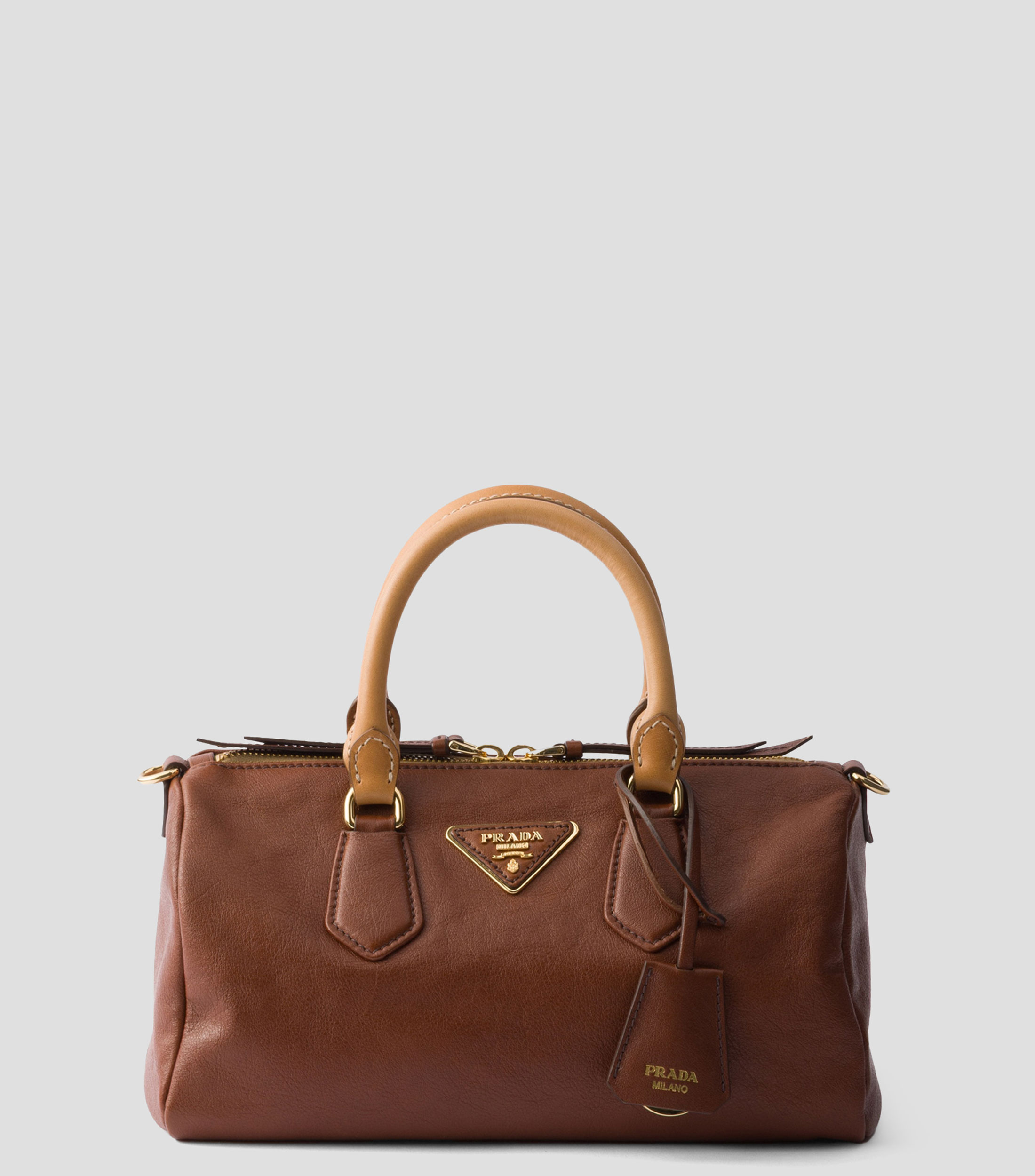Bolsa satchel en piel Mujer