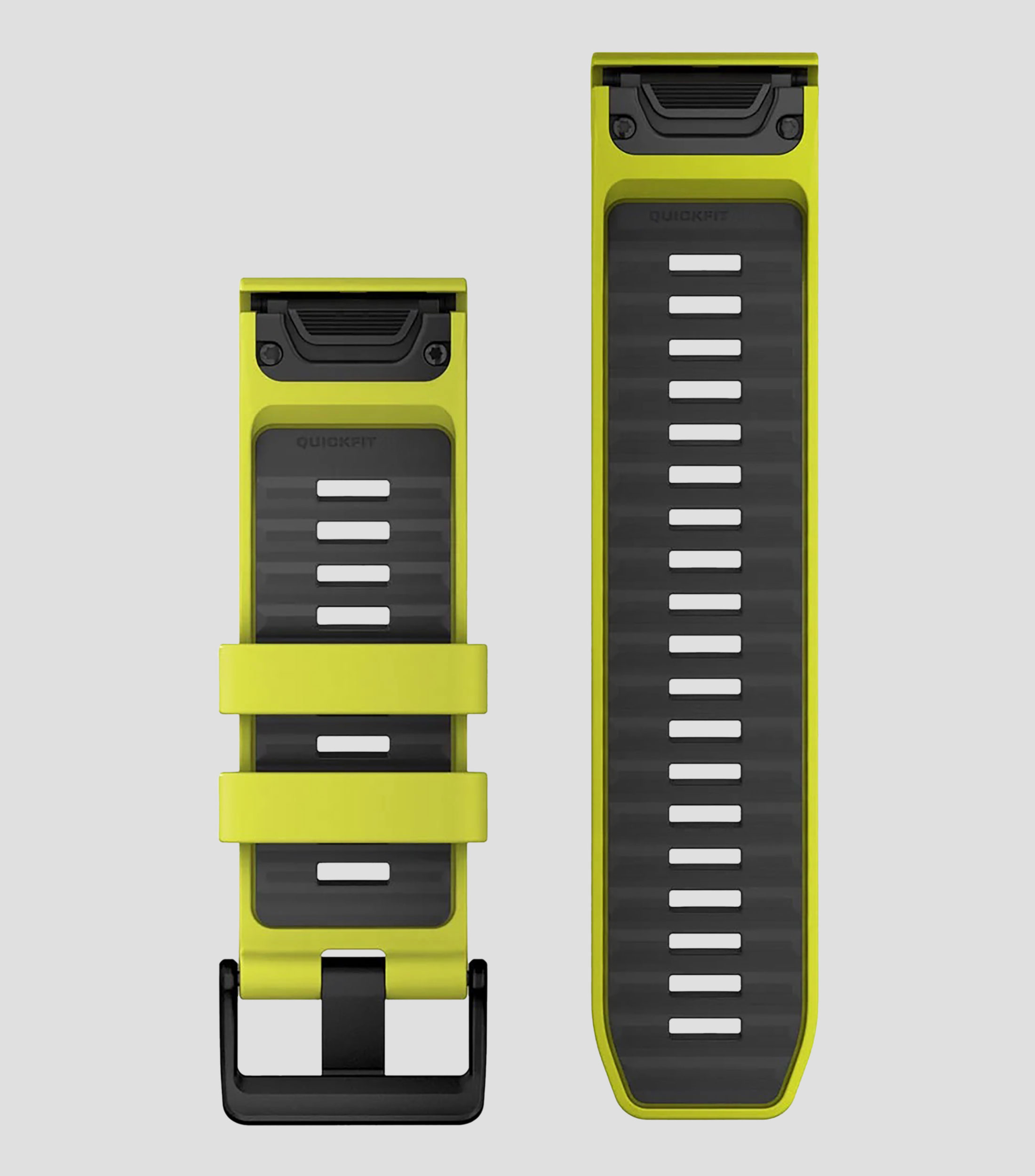 Correa para reloj Quik Fit 26 mm en silicón amarillo