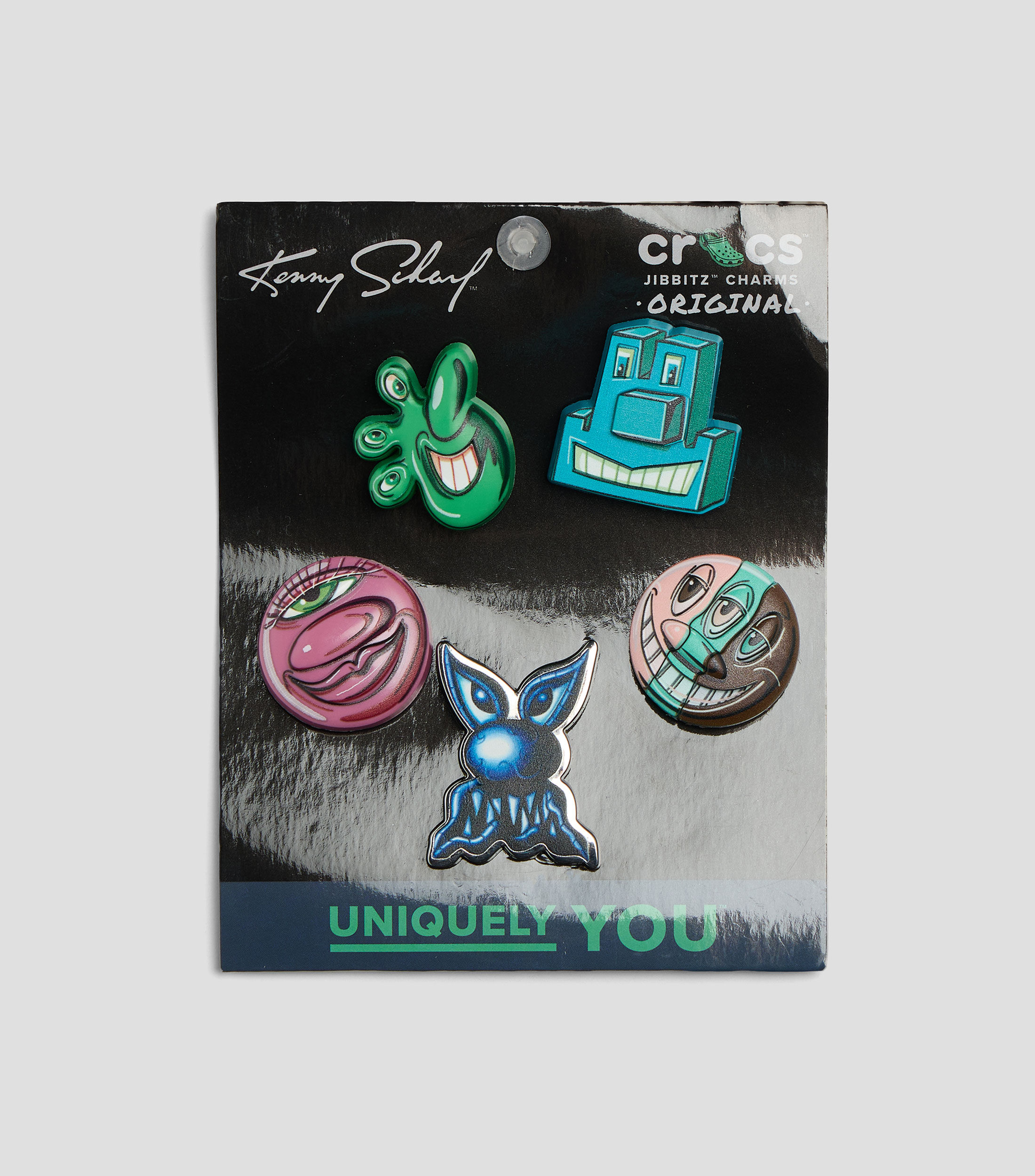 Set 5 Jibbitz Kenny Scharf Unisex